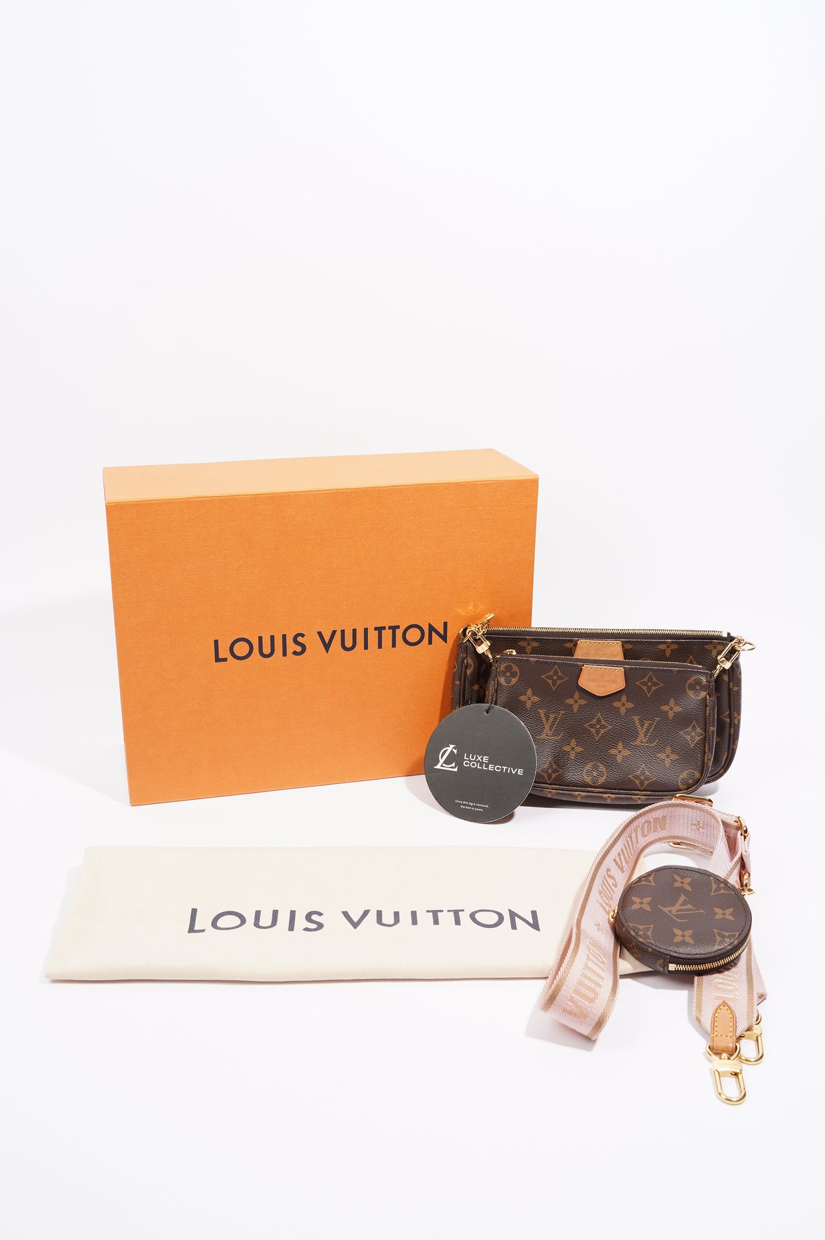 Louis Vuitton Womens Multi Pochette Bag Monogram Canvas – Luxe Collective