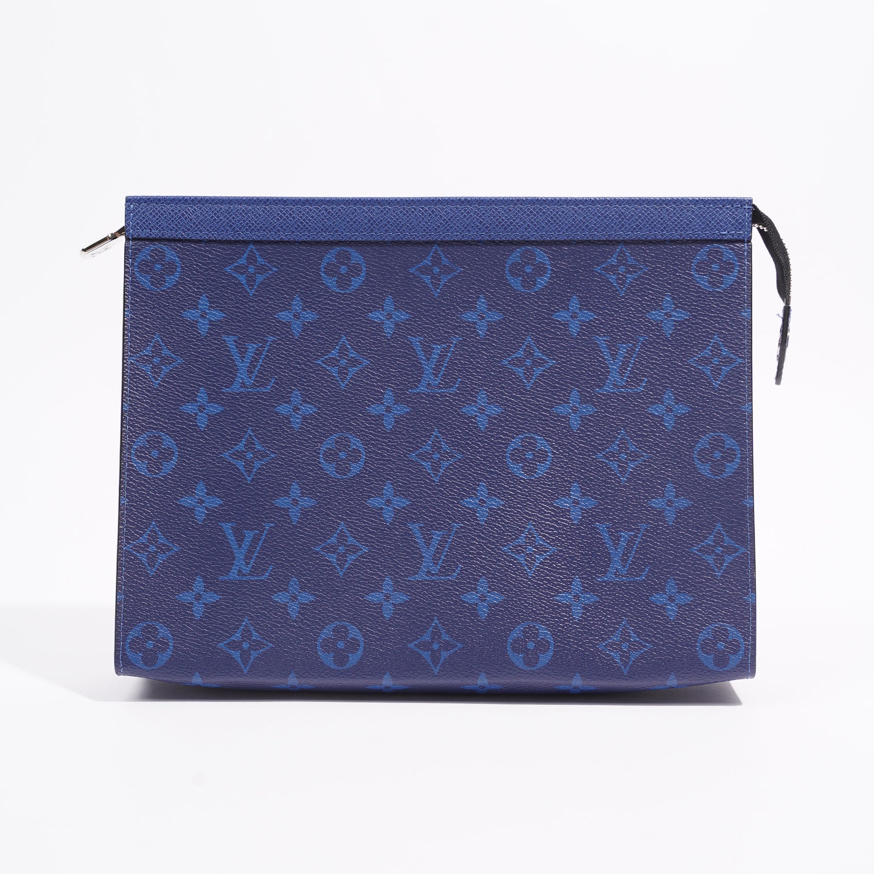 Blue Louis Vuitton Monogram Taigarama Pochette Voyage MM Clutch