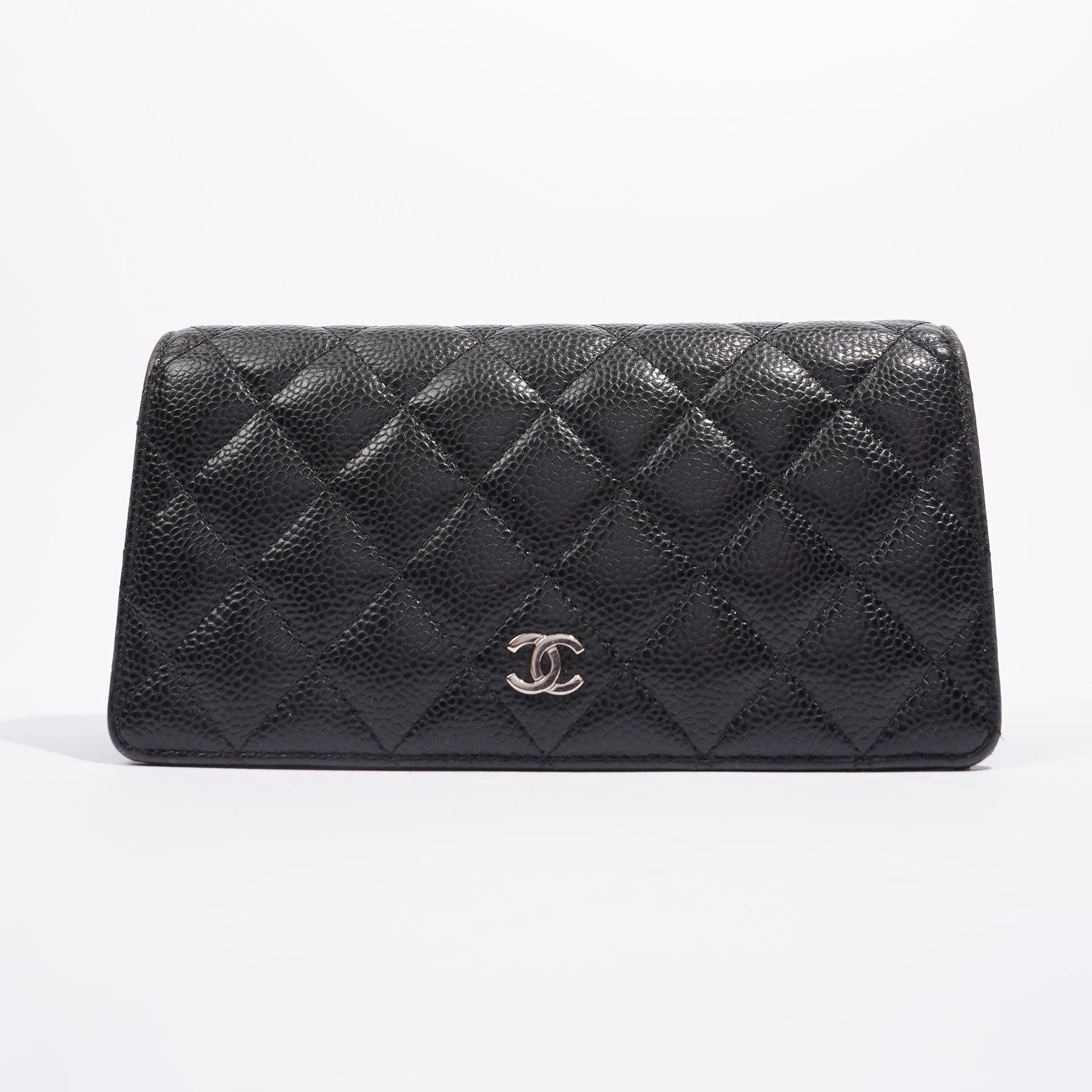 Chanel Womens Caviar Leather Purse Black – Luxe Collective