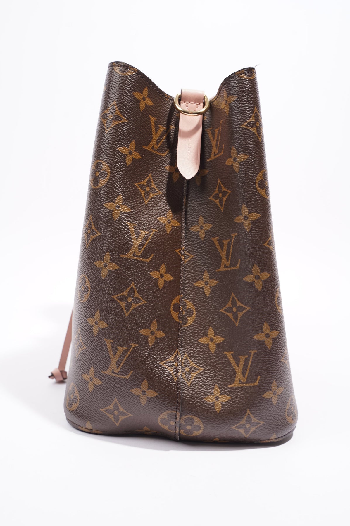 LOUIS VUITTON Neo Monogram Canvas Shoulder Bag Brown