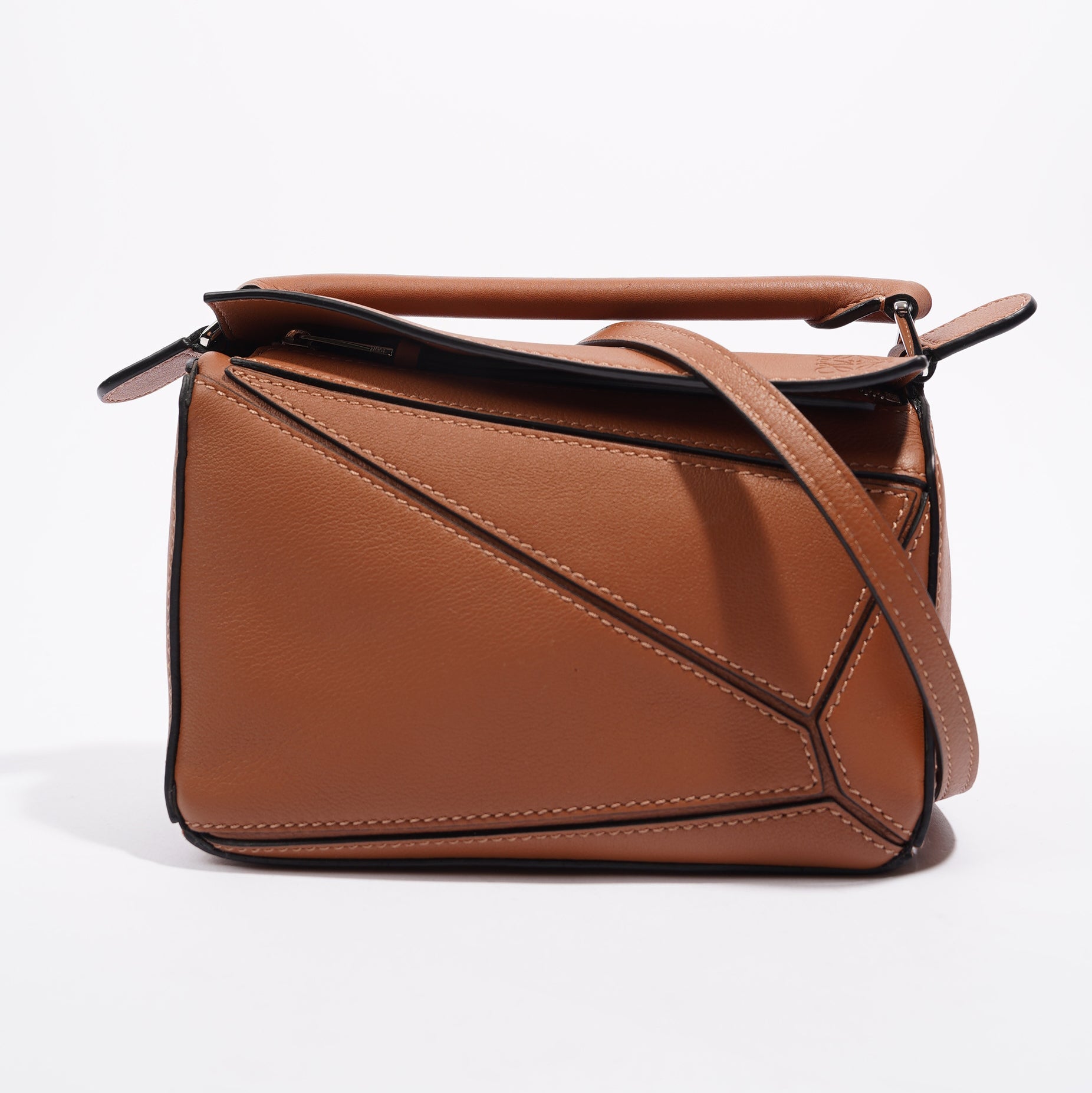 Loewe mini puzzle outlet tan