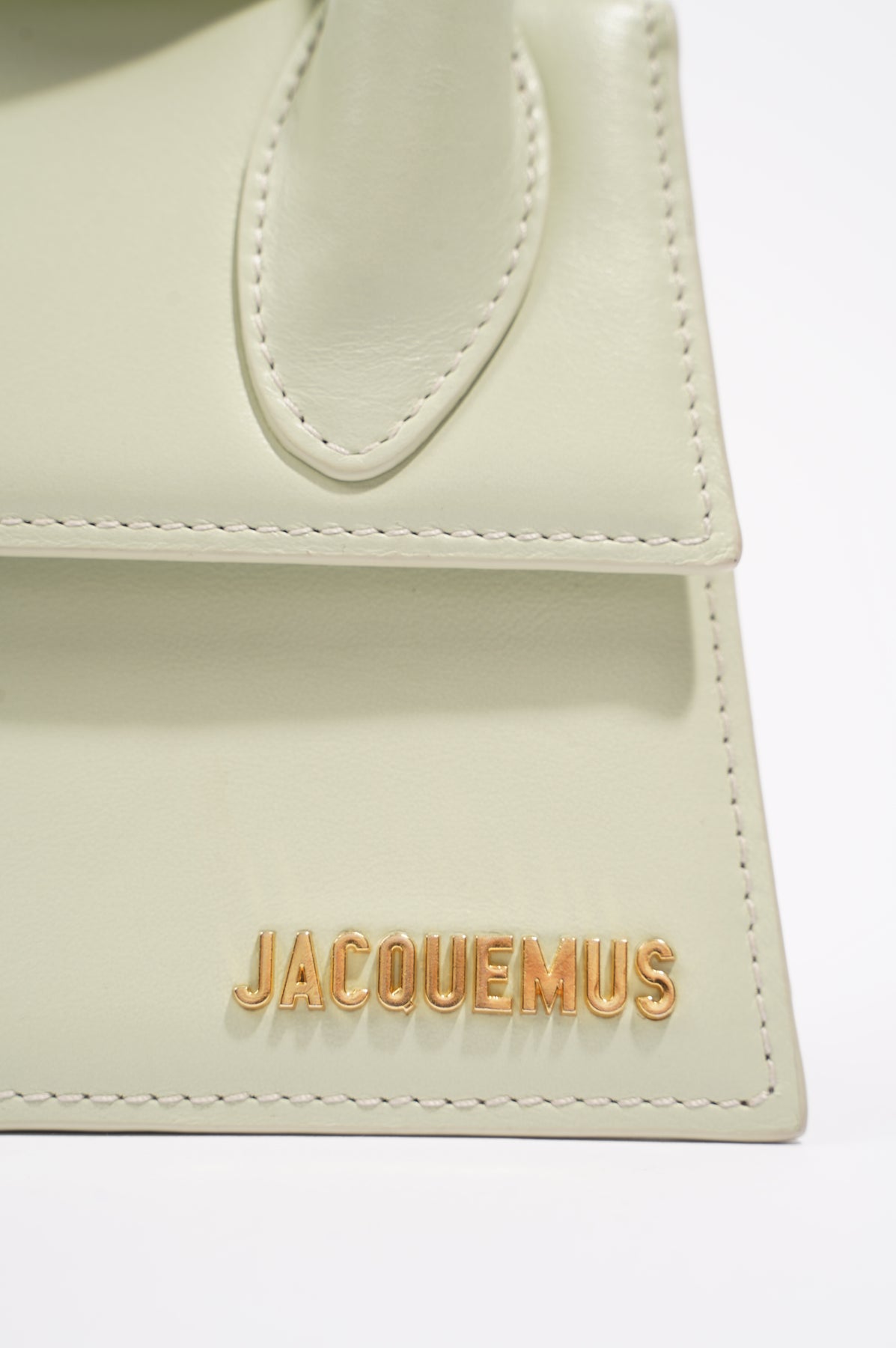 Jacquemus Le Chiquito Noeud Coiled Handbag Light Green