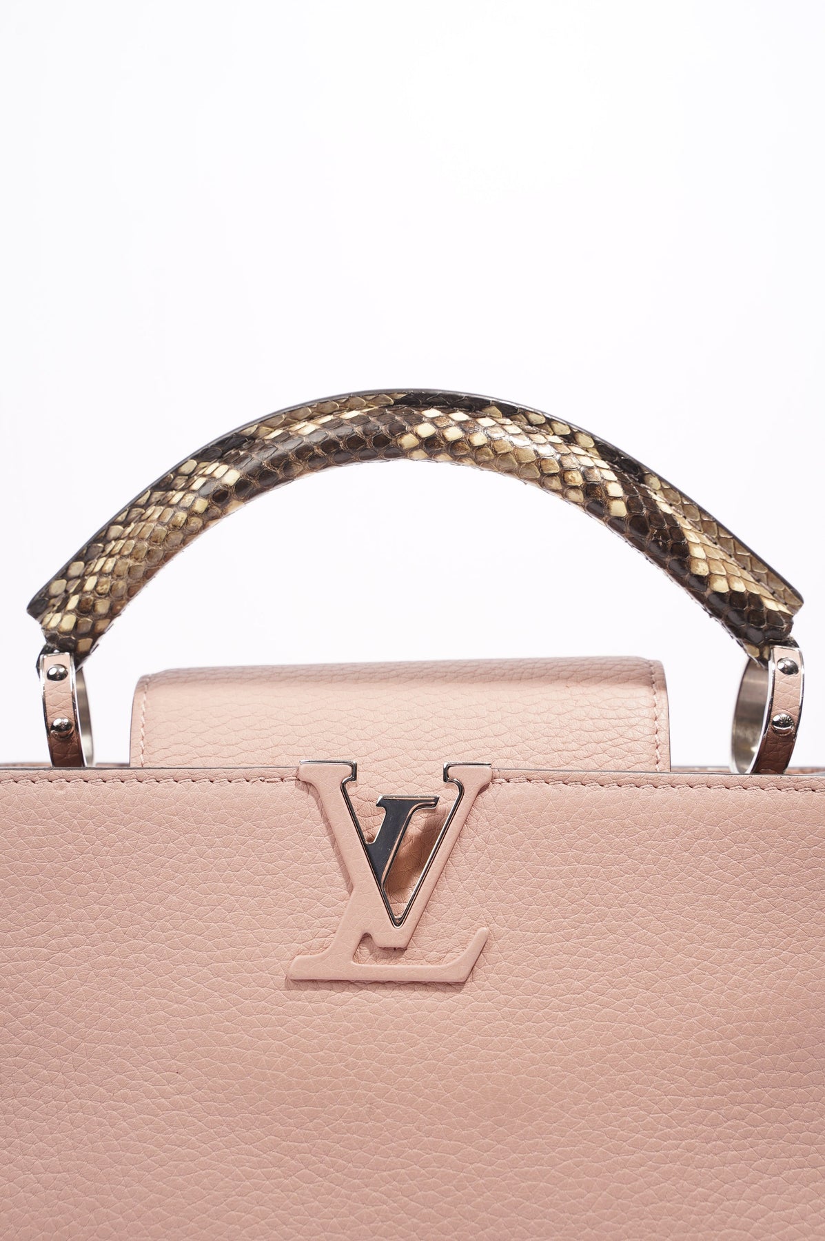 Louis Vuitton Pink Capucines Bb