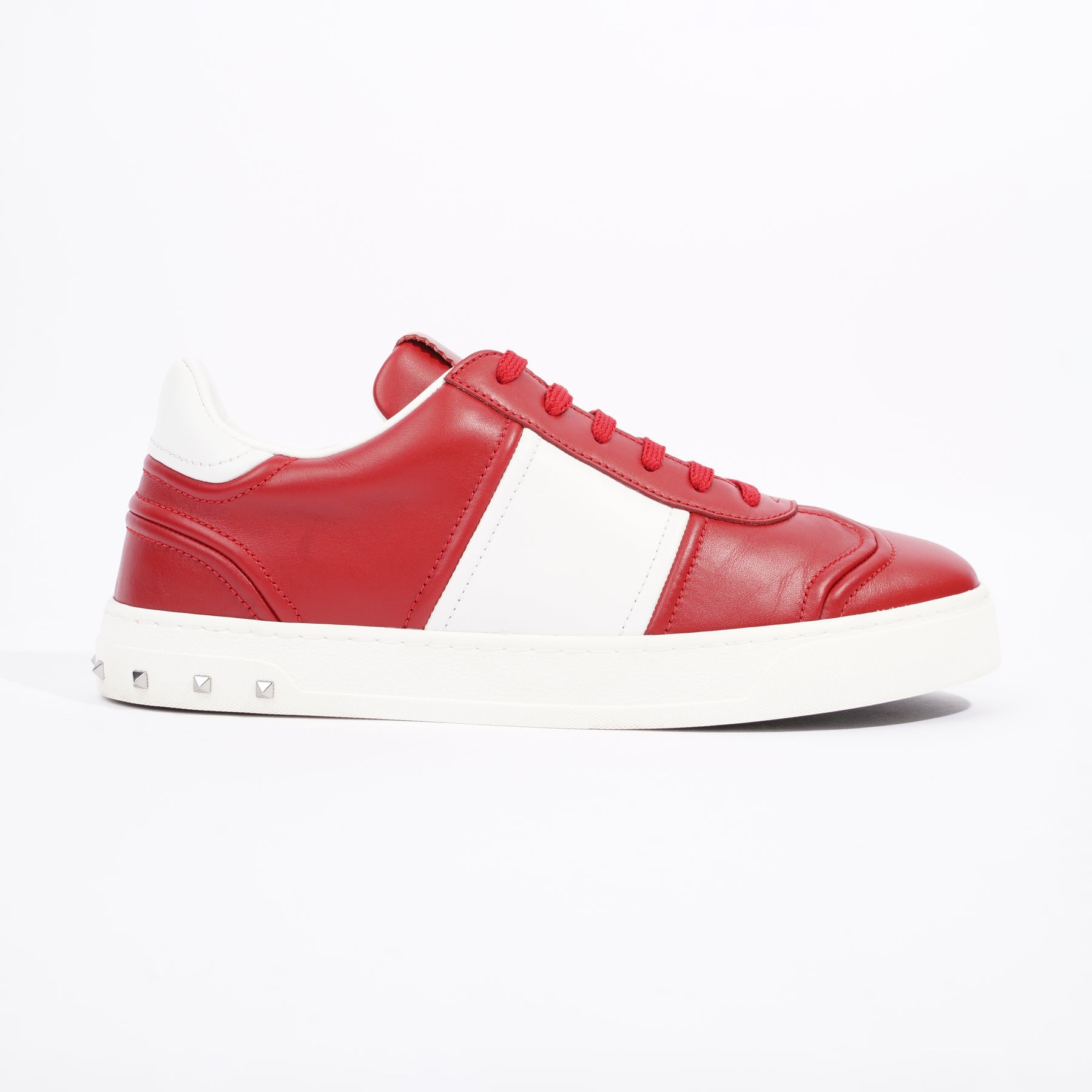 Valentino Womens Flycrew Sneaker Red / White EU 40 / UK 7 – Luxe Collective
