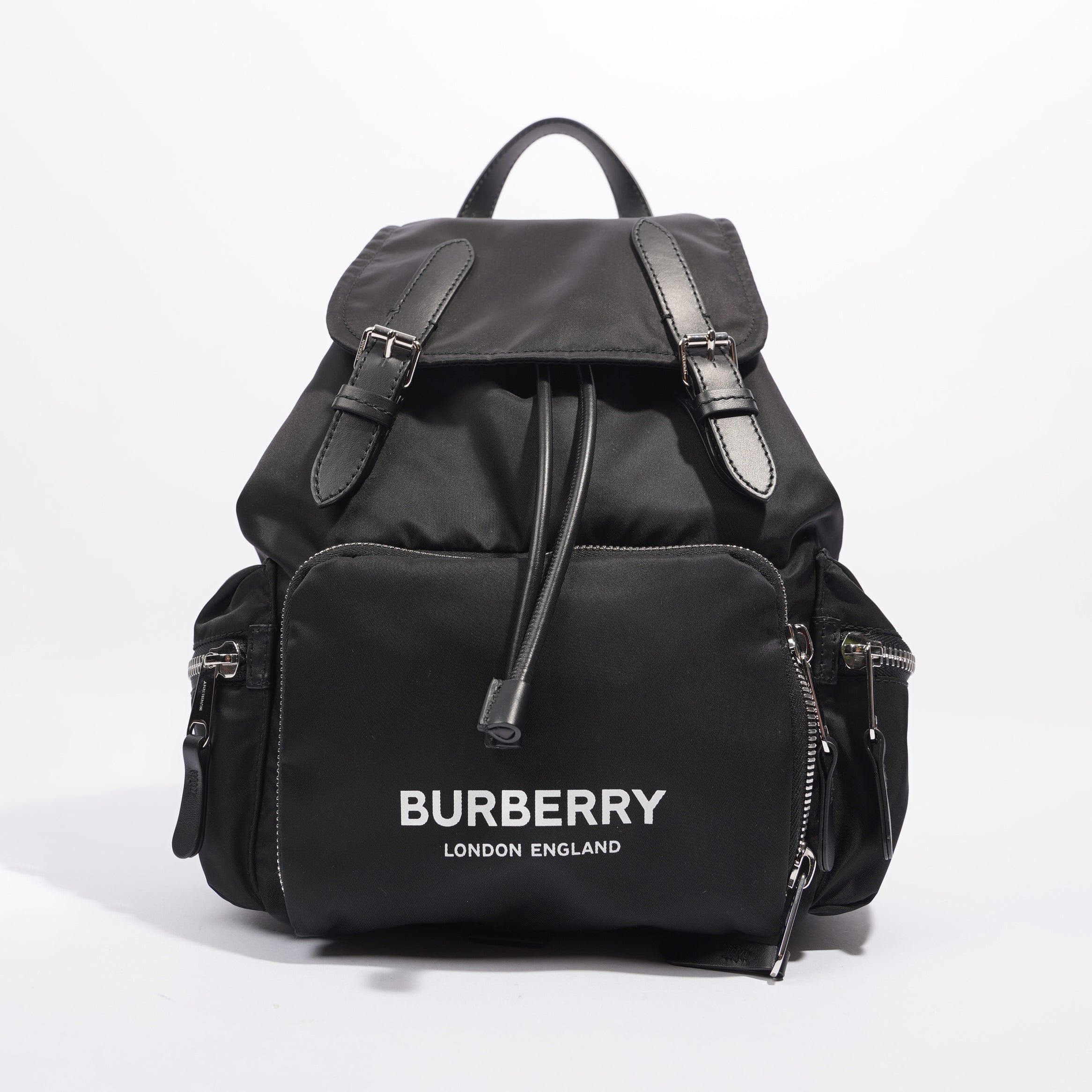 Burberry Medium Backpack, Black