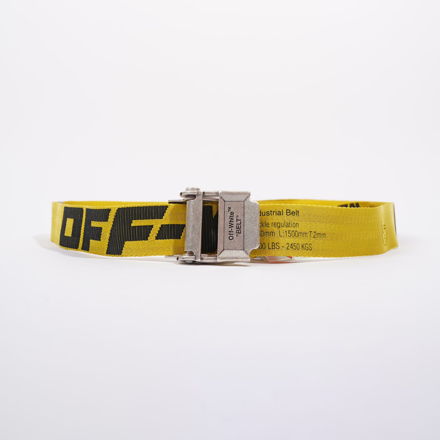 OFF-WHITE Industrial Belt Yellow/Black