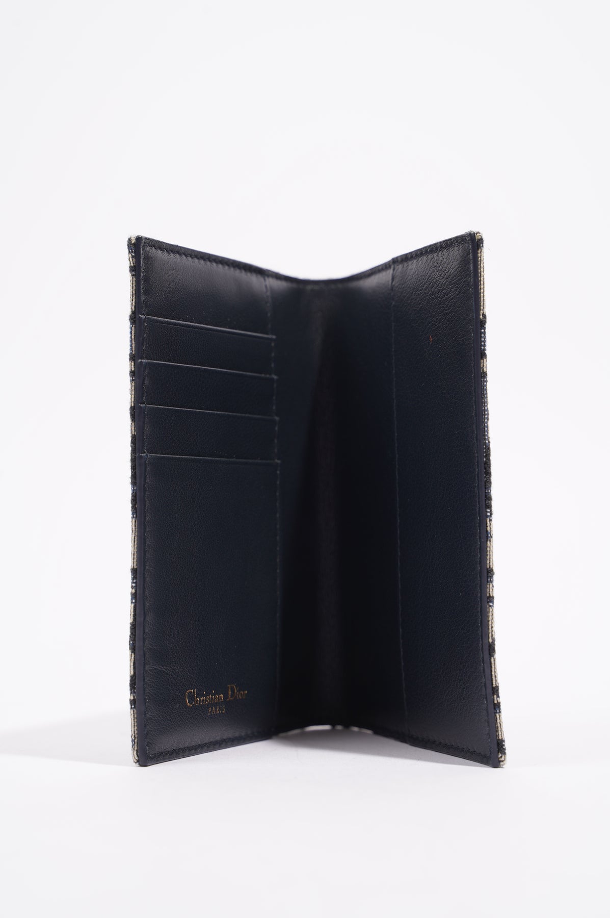 Passport Cover Black Maxi Dior Oblique Jacquard