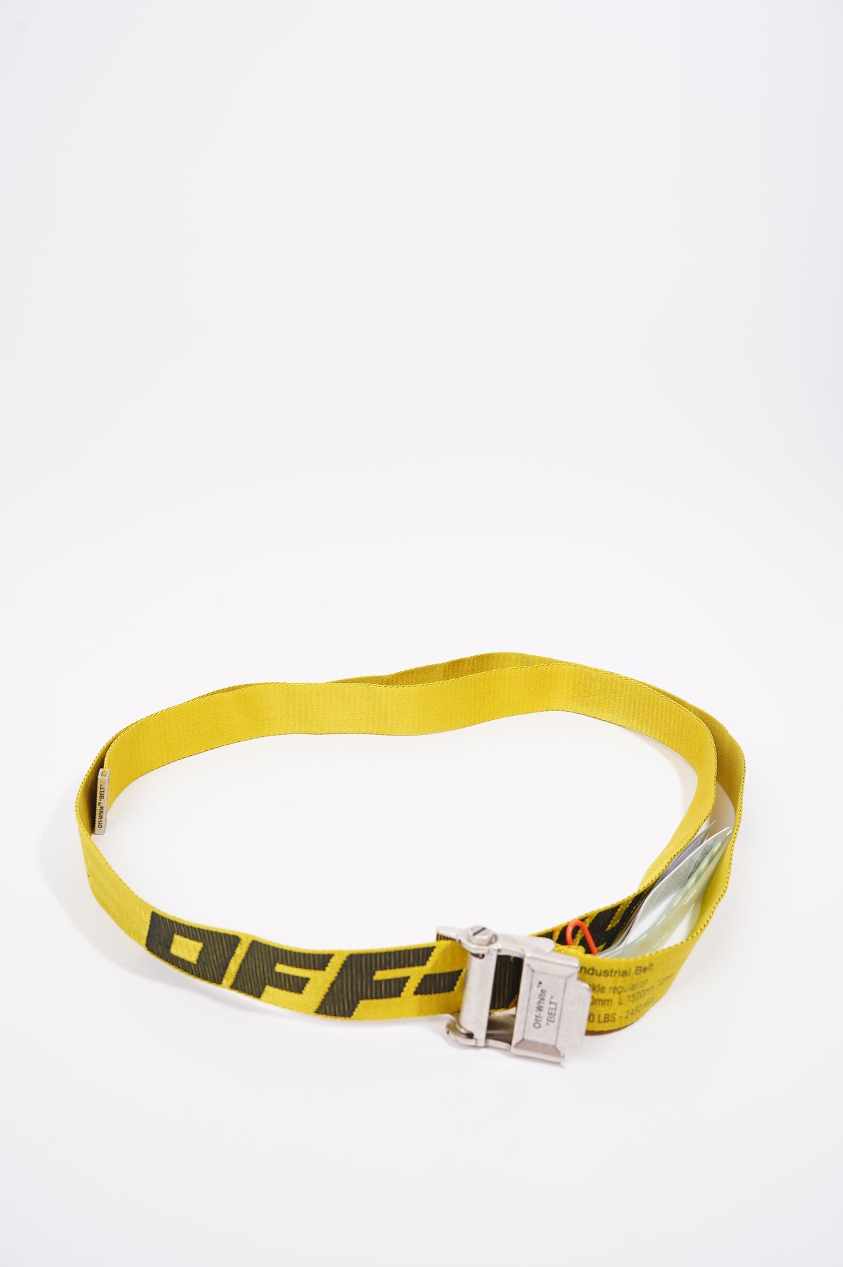 Off White Womens Industrial Belt 2.0 Yellow / Black – Luxe Collective