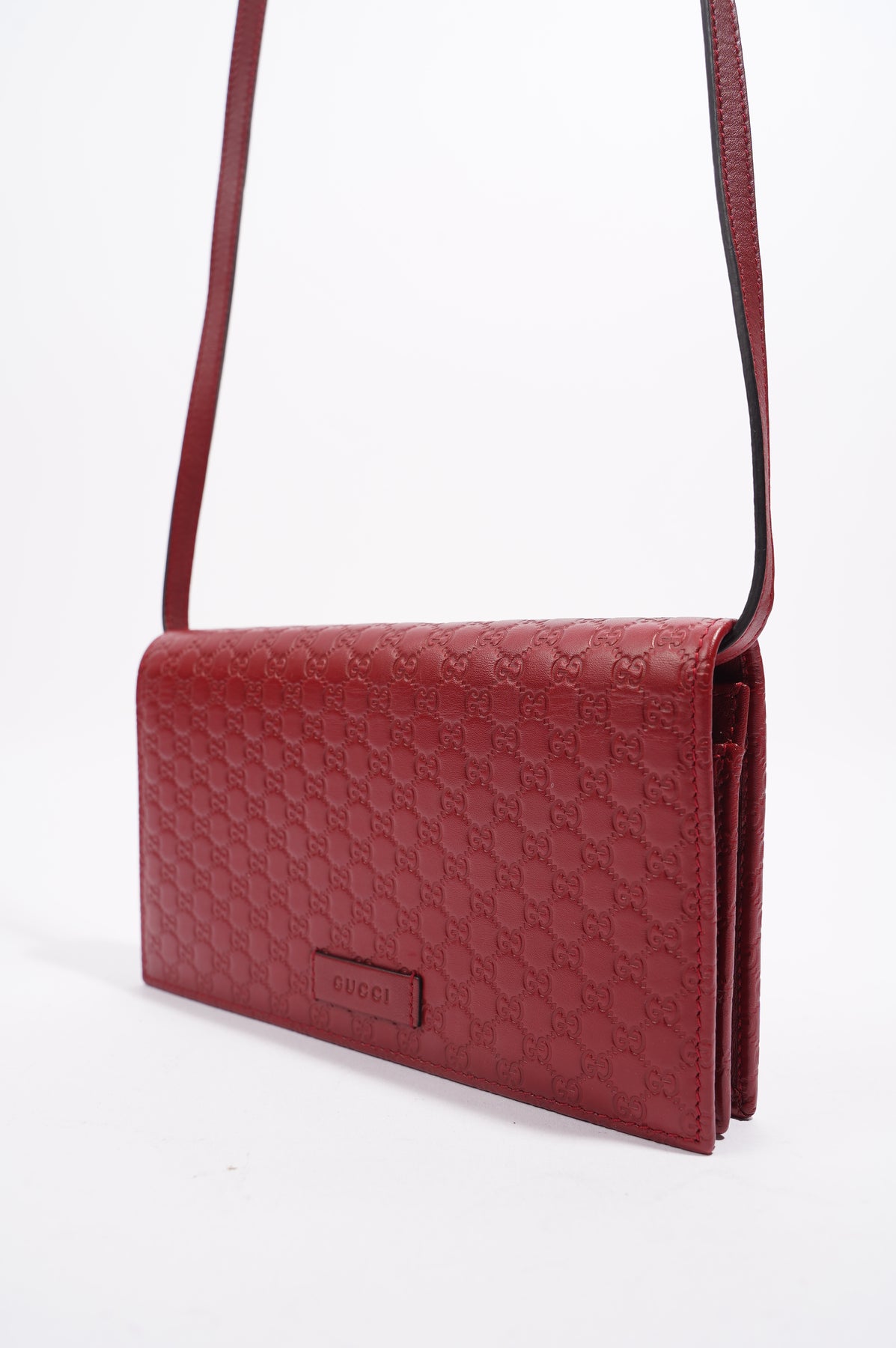 Gucci micro discount gg guccissima crossbody