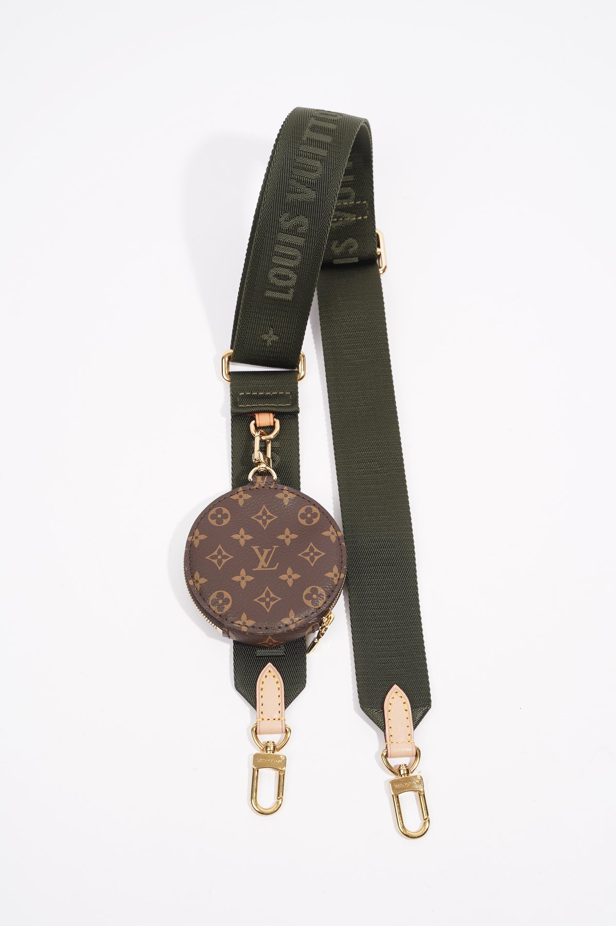Louis Vuitton Multi Pochette Accessoires Bandouliere Shoulder Strap Canvas with Monogram Canvas Brown