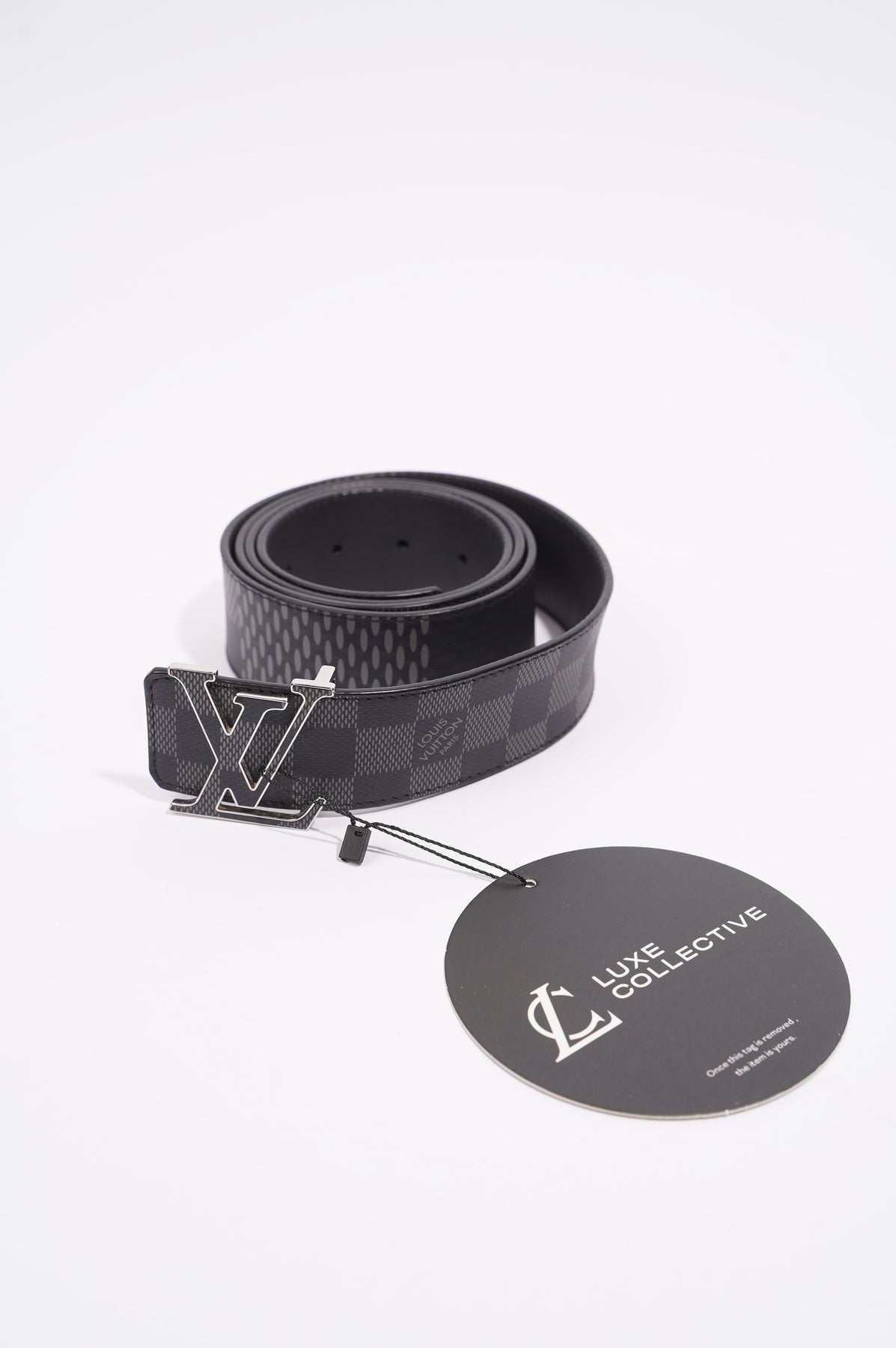 Louis Vuitton Mens Initials Belt Damier Graphite 110cm - 44 – Luxe  Collective