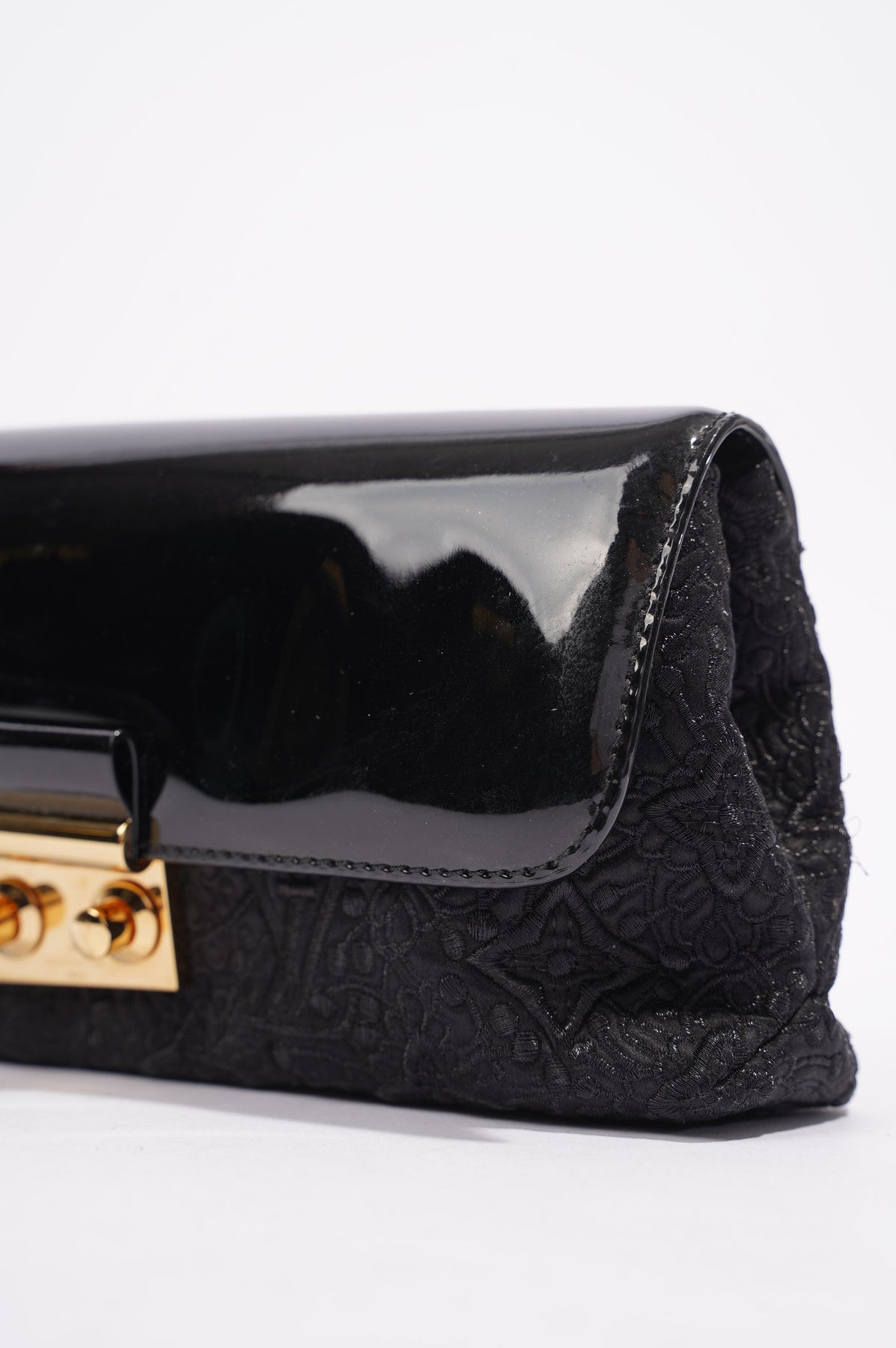 Louis Vuitton Womens Vintage Patent Clutch Black – Luxe Collective