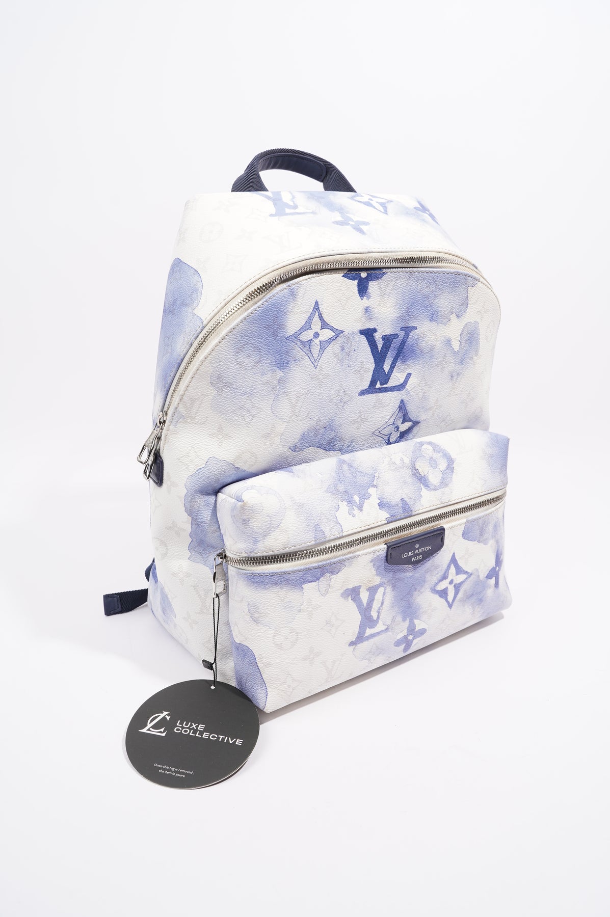 Louis Vuitton Limited Edition Monogram Blue Ink Discovery Backpack 99l –  Bagriculture