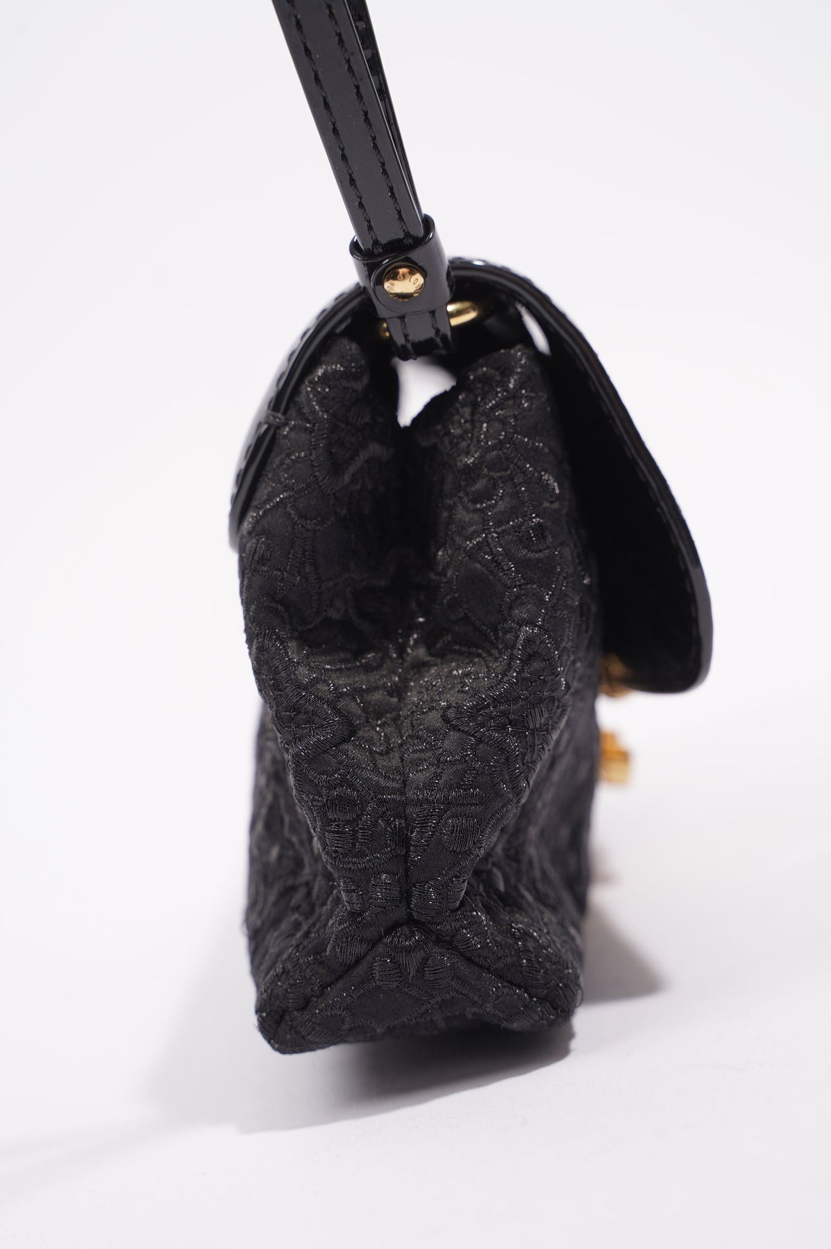Louis Vuitton Lexington Black Patent Leather Clutch Bag (Pre-Owned) –  Bluefly