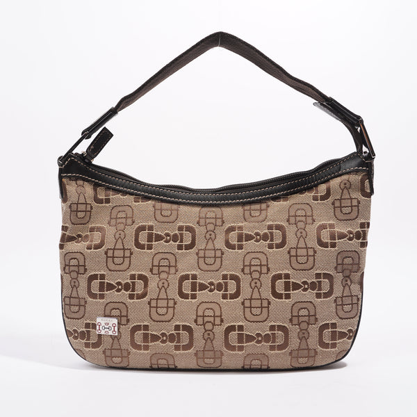 Gucci horsebit canvas bag hot sale