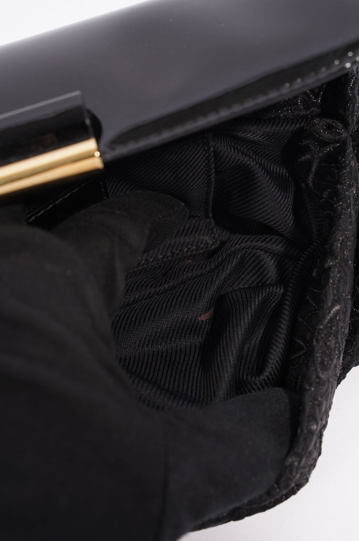 Louis Vuitton Lexington Black Patent Leather Clutch Bag (Pre-Owned) –  Bluefly