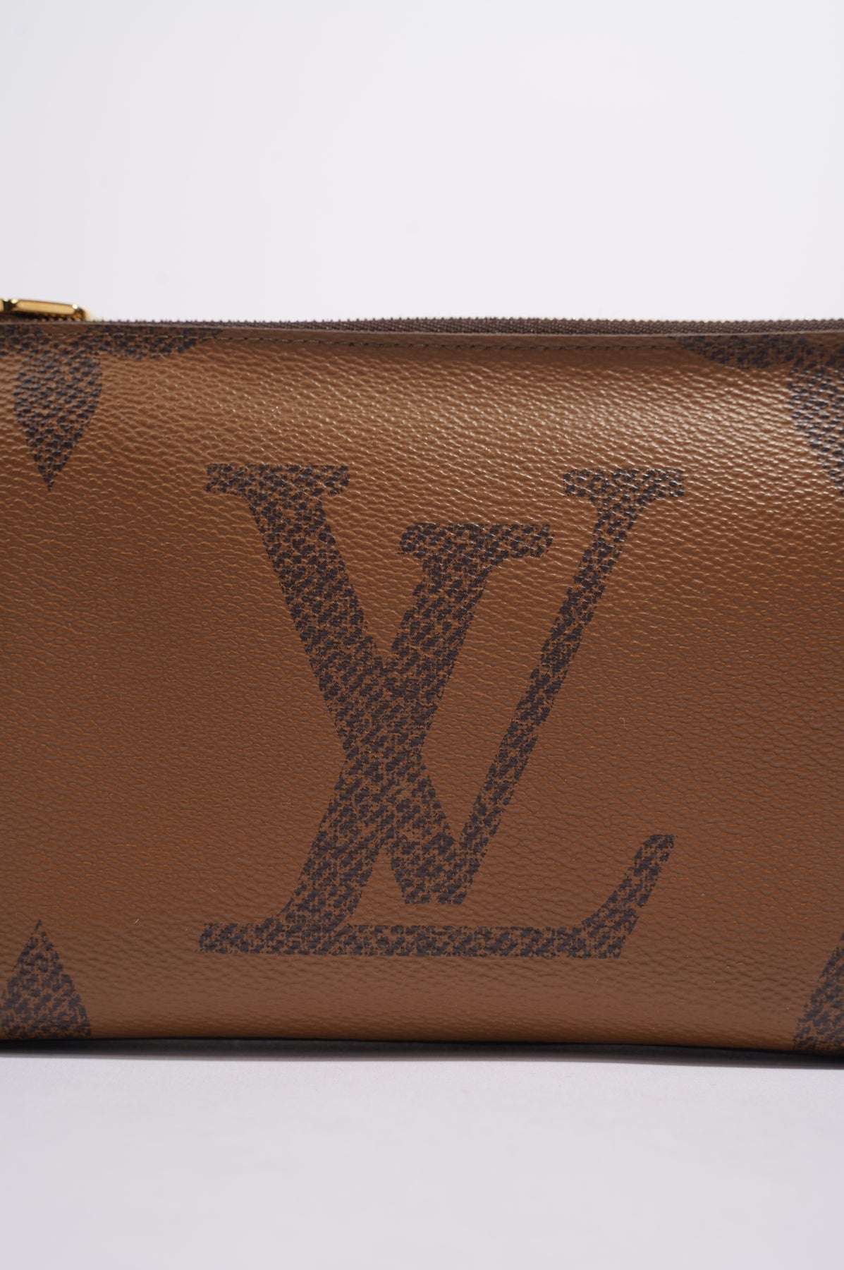 Louis Vuitton Monogram & Monogram Giant Reverse Canvas Double Zip