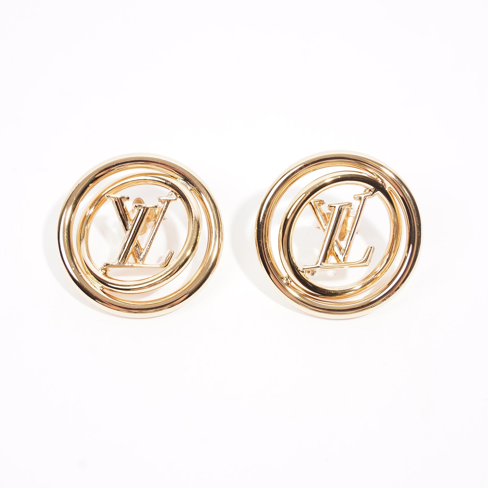 lv hoop earrings for women