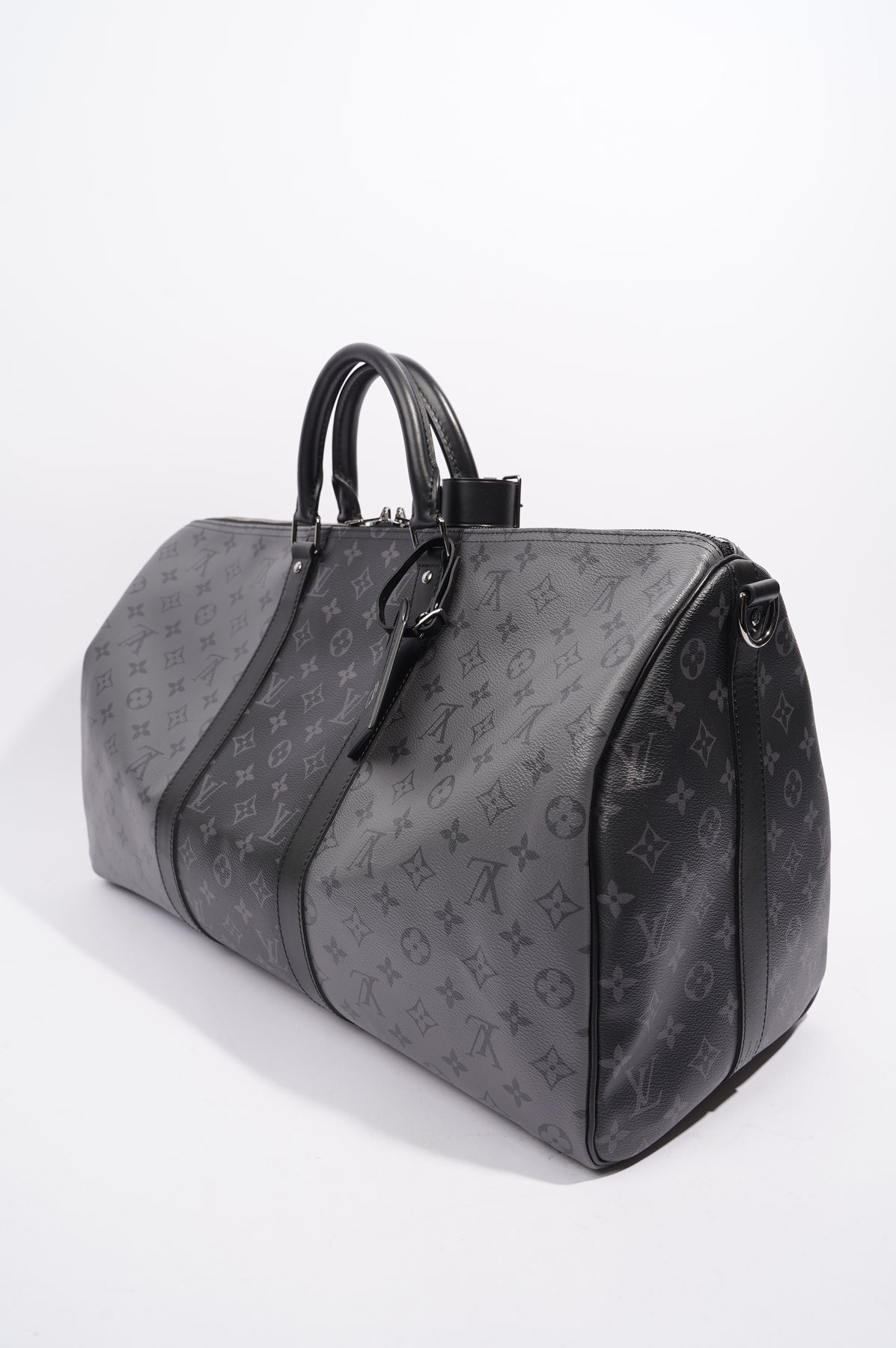 Louis Vuitton Keepall Bandoulière 50 Anthracite Grey autres Cuirs