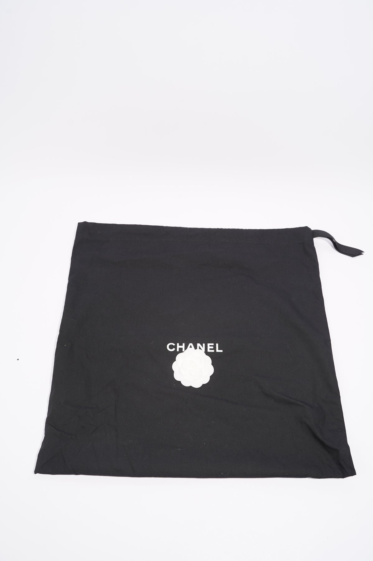 Rare 15S Chanel So Black Chevron Classic Large Shopper Flap Tote