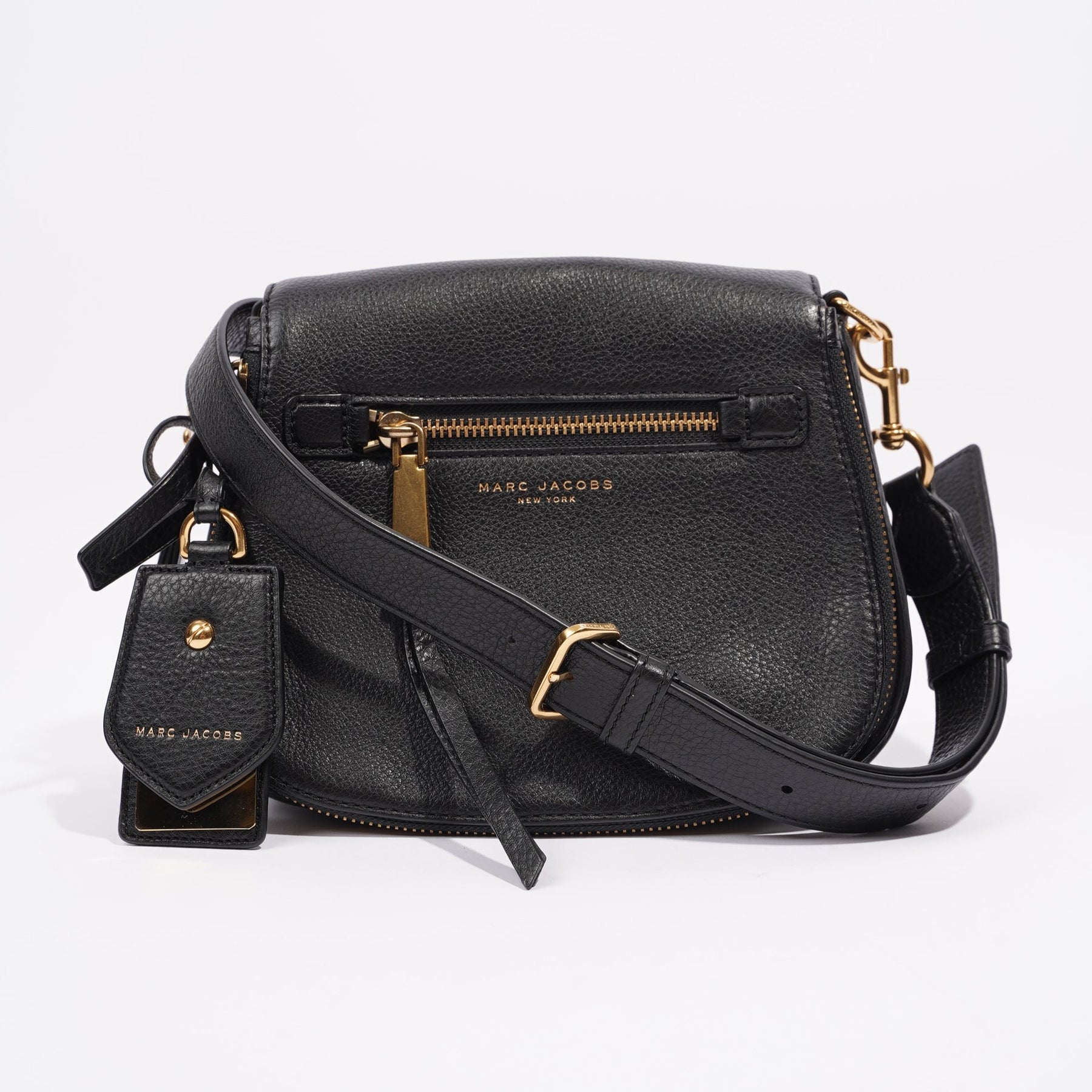 Marc Jacobs Saddle Black Multi One Size: Handbags