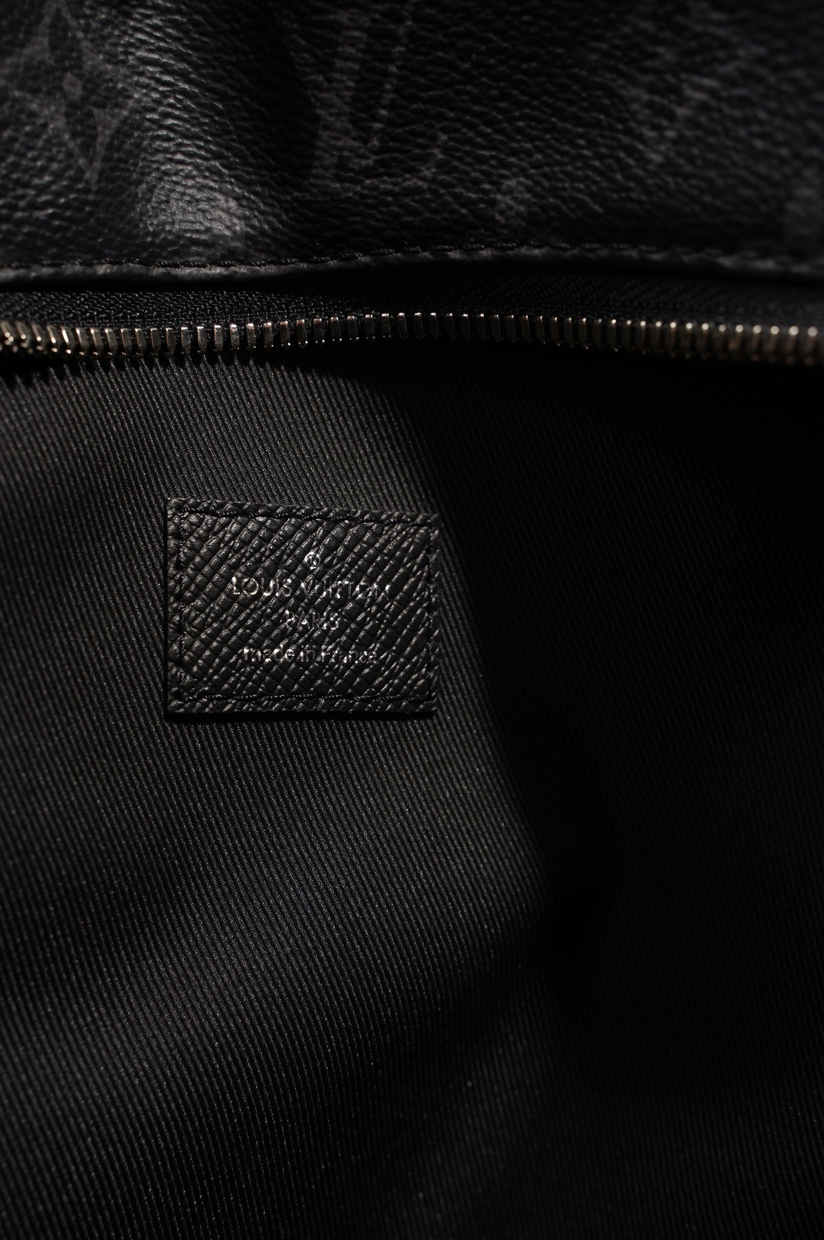 Louis Vuitton Black Monogram Eclipse Canvas and Taiga Leather
