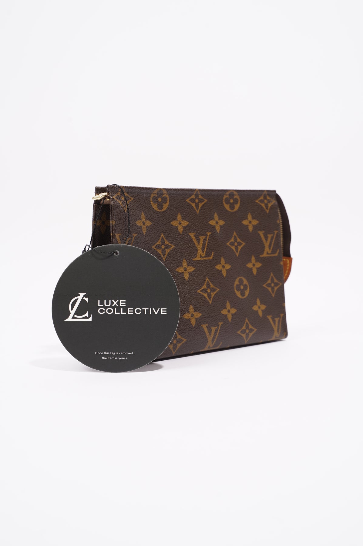 LOUIS VUITTON Authentic Toiletry 19 Clutch Purse Bag LV Pouch 