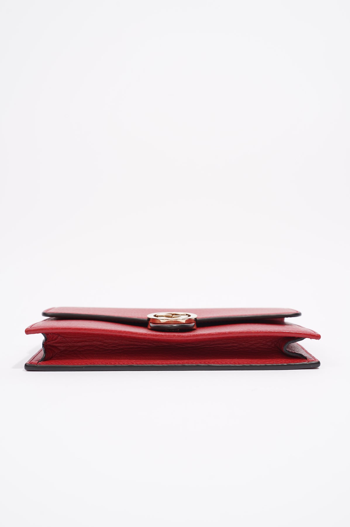 Red Gucci Interlocking G Wallet On Chain – Designer Revival
