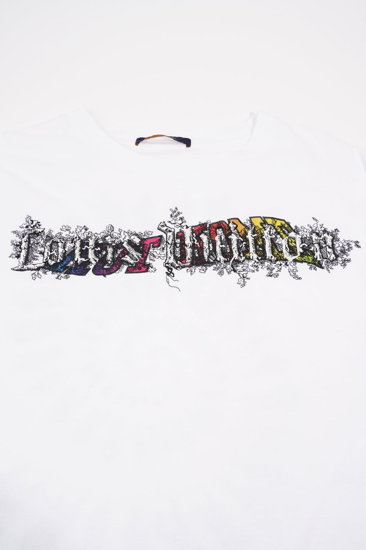 White Color Louis Vuitton Men's T-shirt