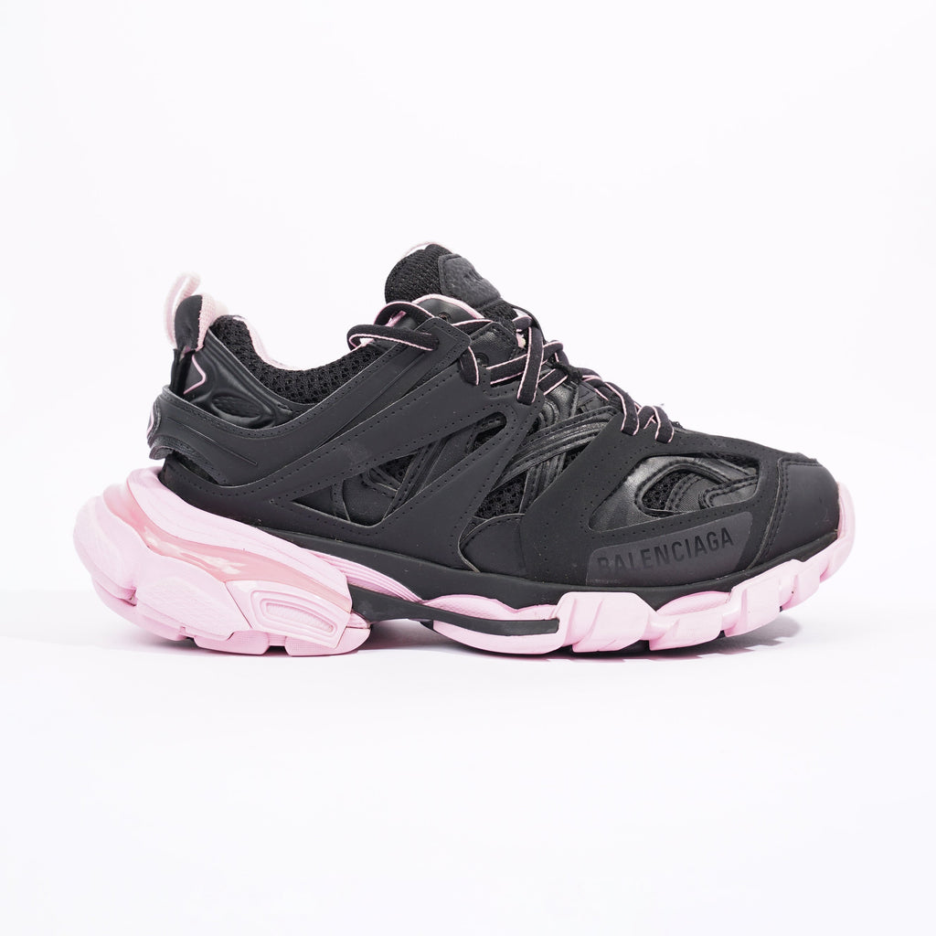 超人気新品 BALENCIAGA track black×pink サンダル - comunicandosalud.com