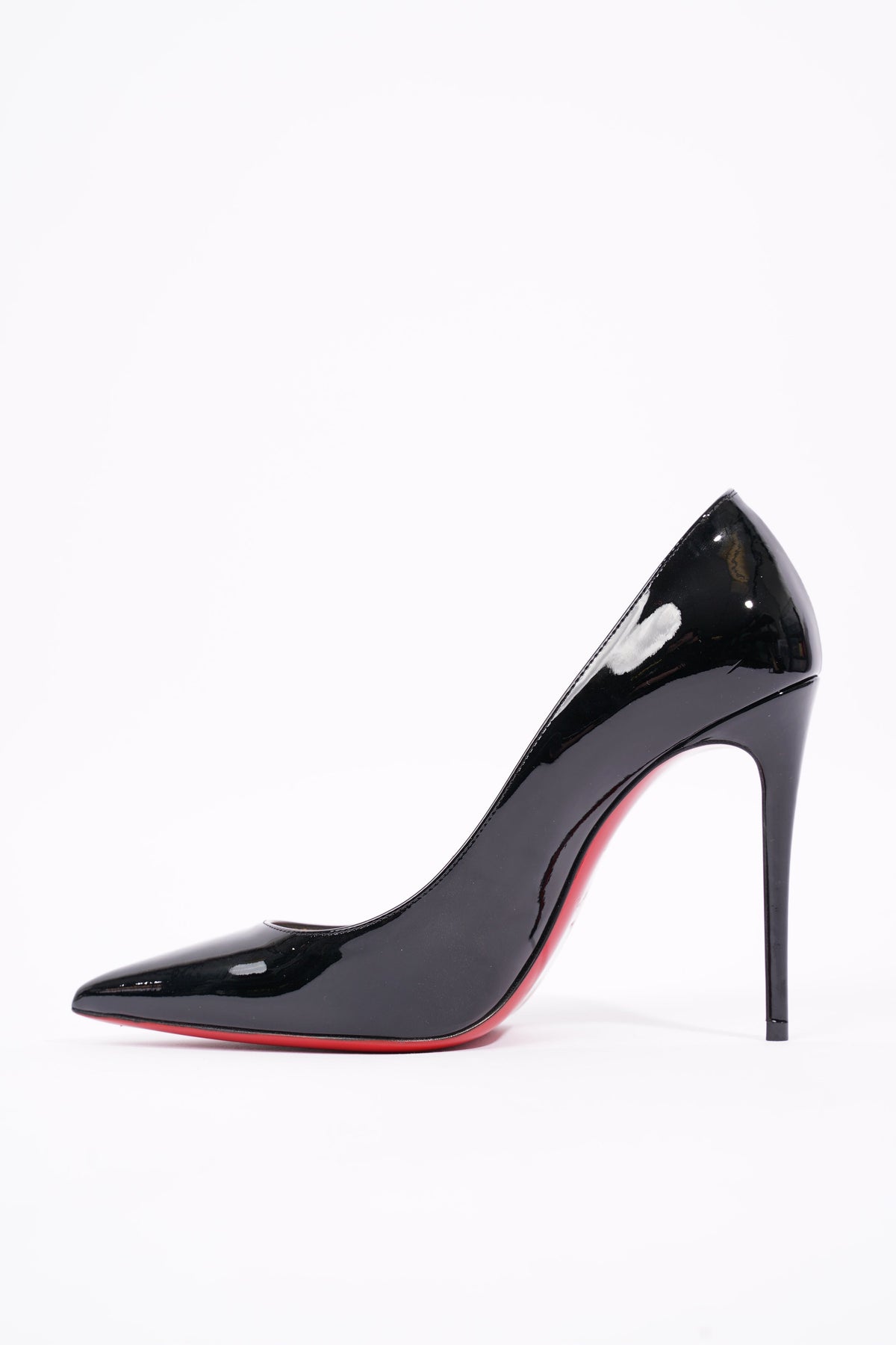 Christian Louboutin, Kate 100 black leather pumps