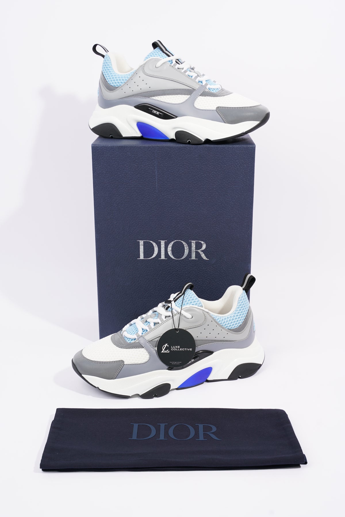 Dior homme B22 light blue white