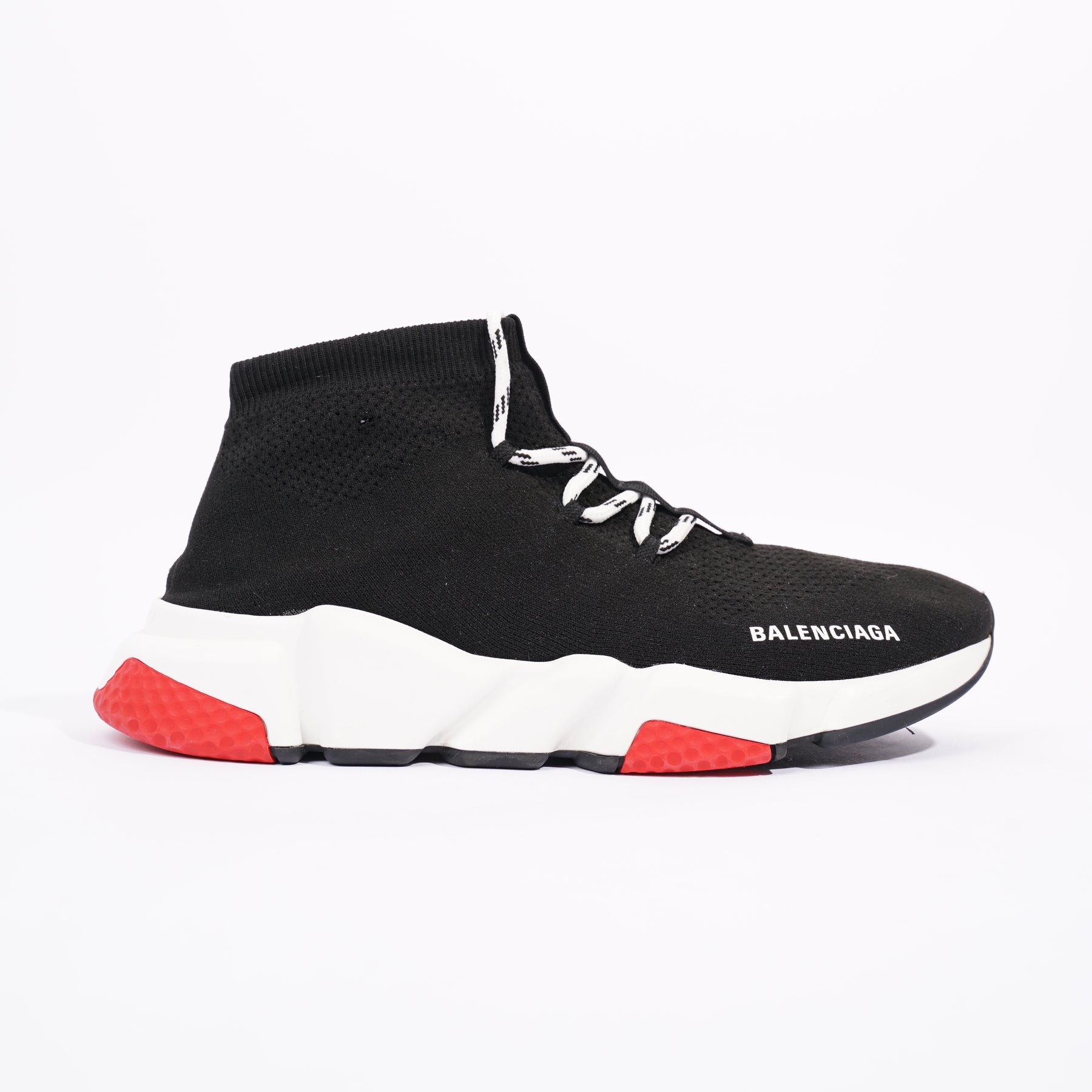Giày Nam Balenciaga Speed Trainers Red White 530351W05G01000  LUXITY