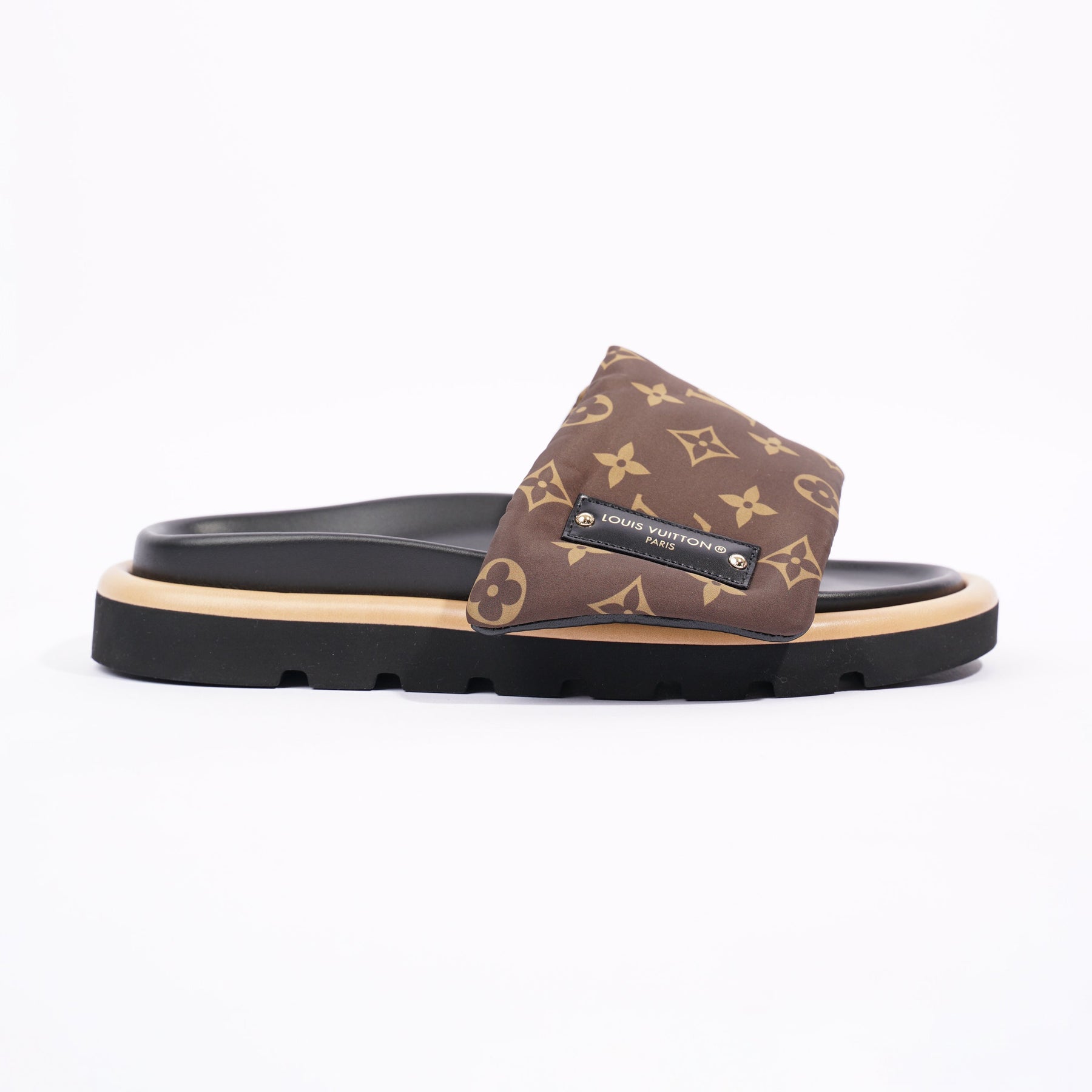 Louis Vuitton LV Pool Pillow Comfort Mule Slide Sandals Mens Fashion  Footwear Flipflops and Slides on Carousell