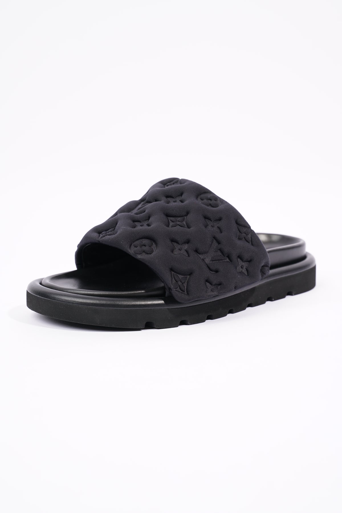 Louis Vuitton Pool Pillow Flat Comfort Mule Open Toe Slip On Slides Sandals  Shoe