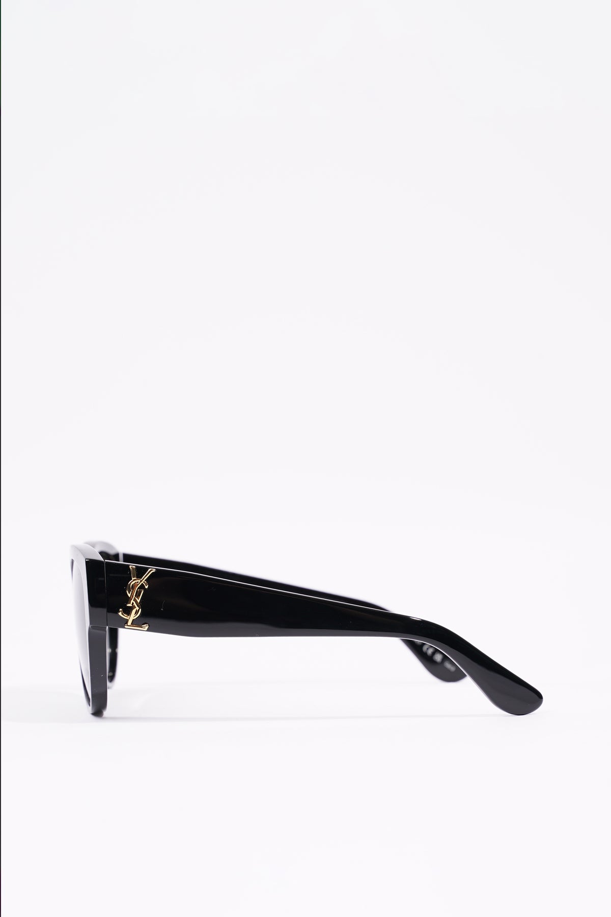 Saint Laurent Womens Slm3 Sunglasses Black Gold 140 Luxe Collective 4264