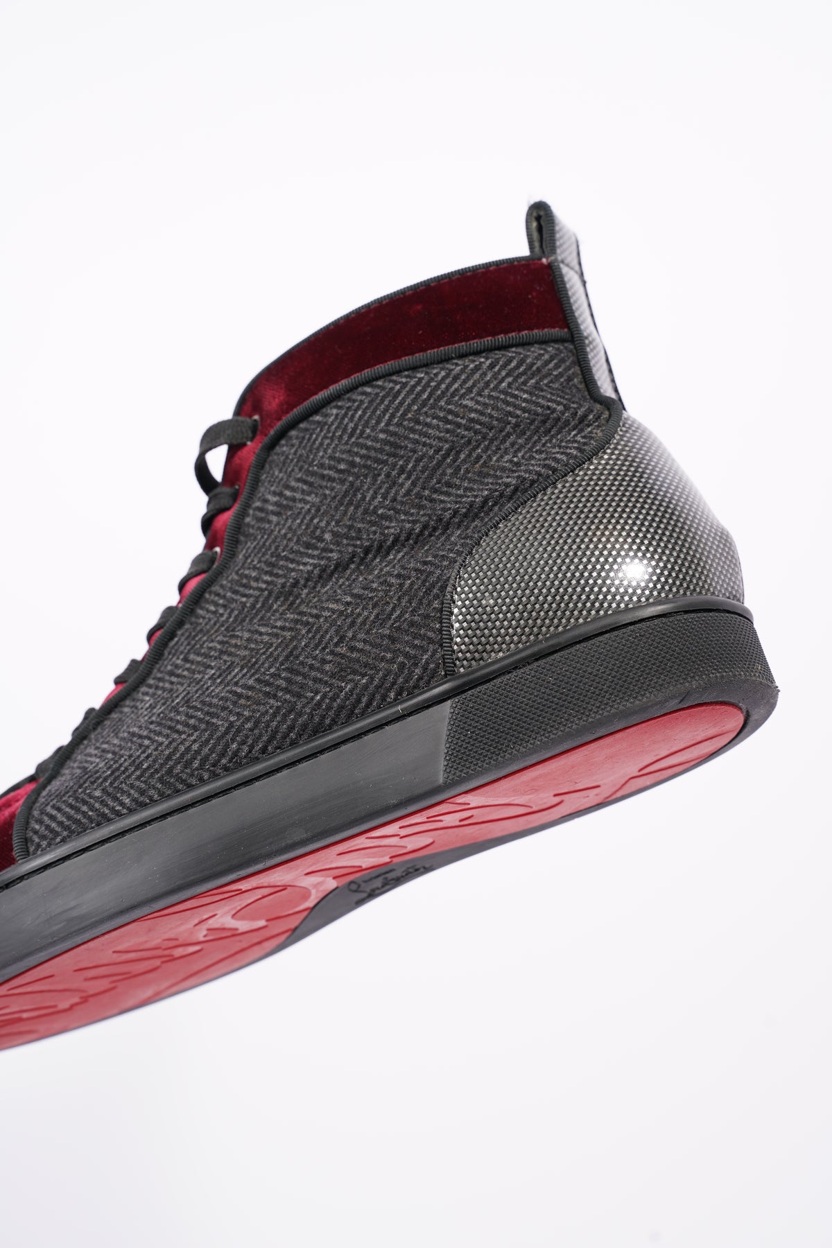 Burgundy 2024 louboutins mens