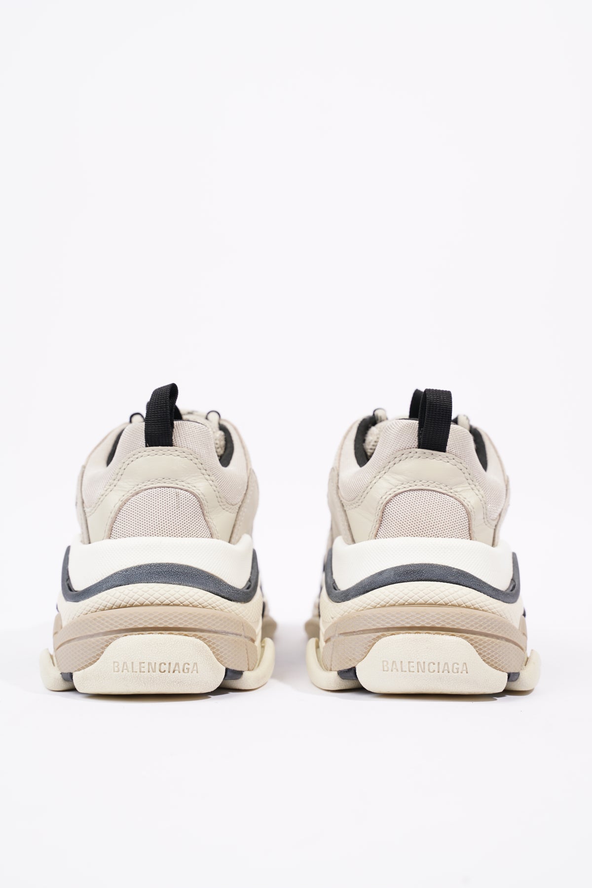 Balenciaga Womens Triple S Vanille EU 38 UK 5 Luxe Collective