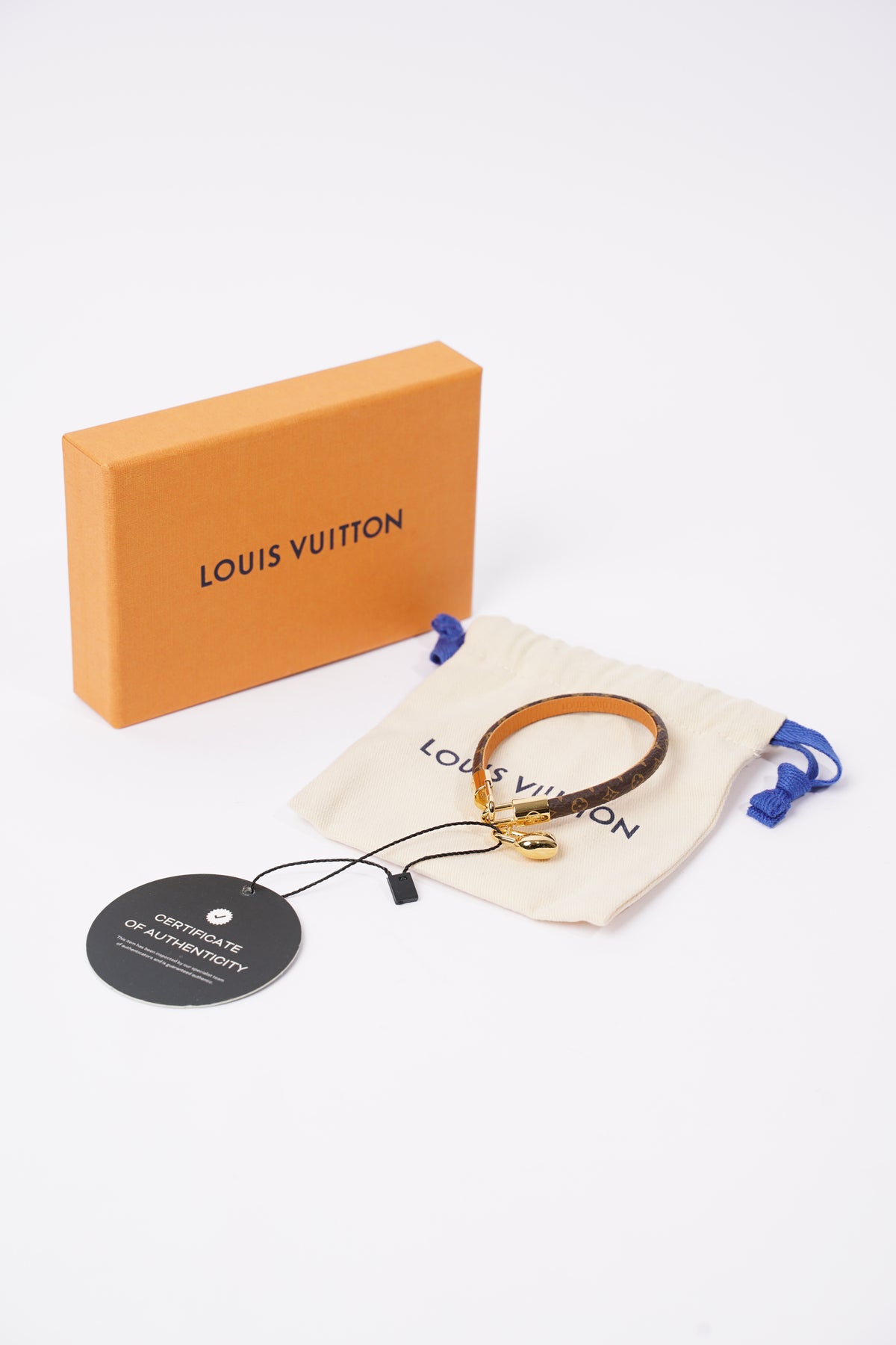 Louis Vuitton Womens Crazy In Lock Bracelet Monogram / Gold 19 – Luxe  Collective