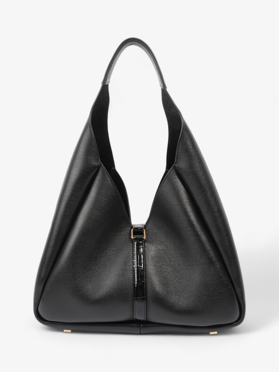 Givenchy G-Hobo Black Calfskin Leather Medium Image 4