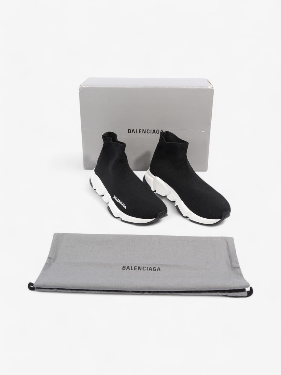 Balenciaga Speed Black / White Cotton EU 37 UK 4 Image 8