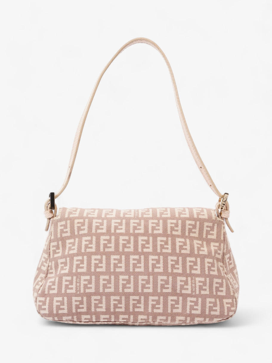 Fendi Mamma Baguette Pink Canvas Image 4