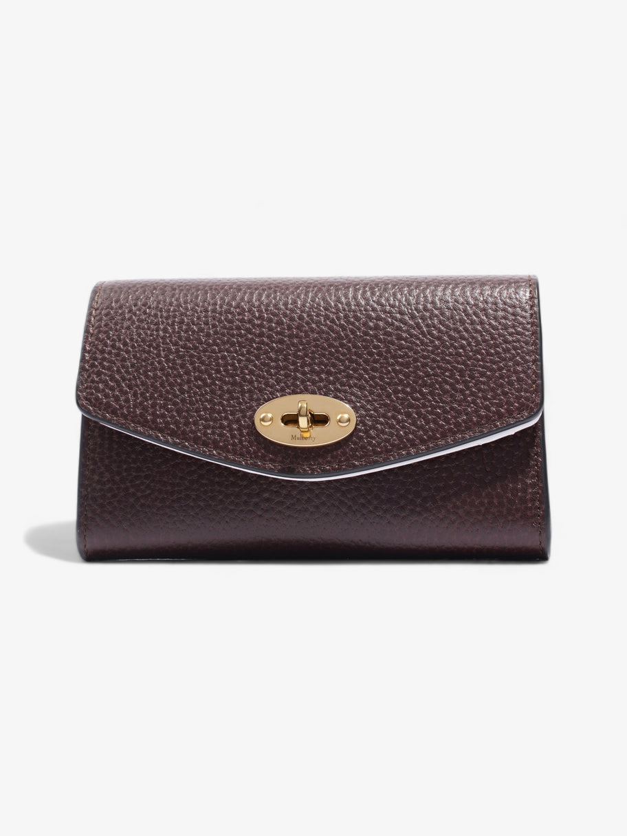 Darley Wallet Oxblood Grained Leather Medium | Luxe Collective