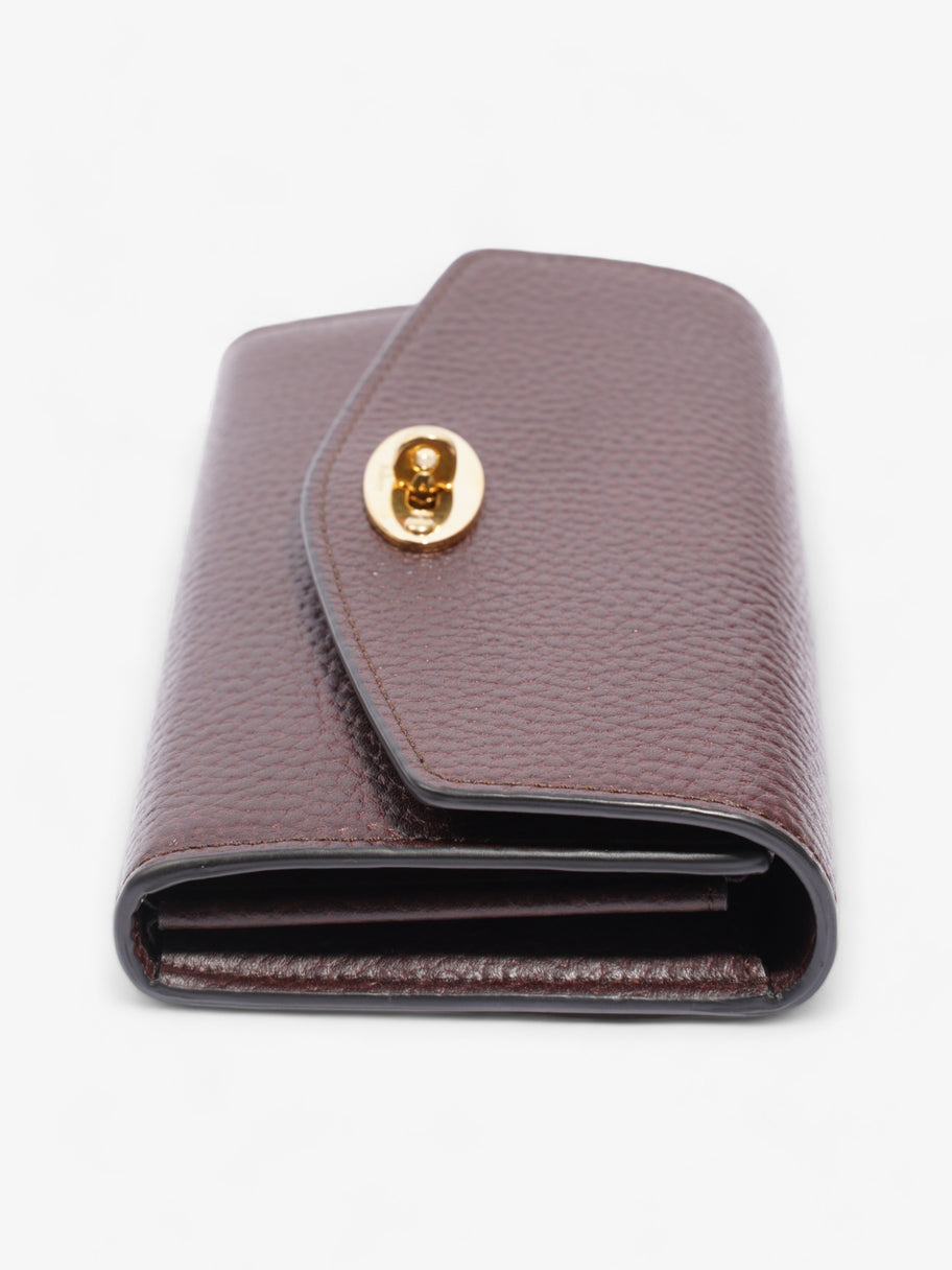 Mulberry Darley Wallet Oxblood Grained Leather Medium Image 2