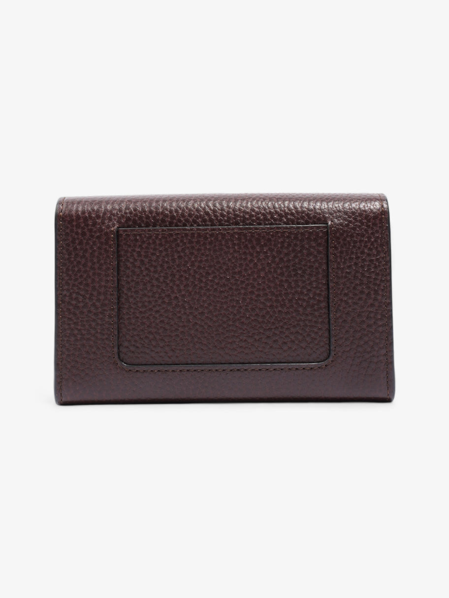 Mulberry Darley Wallet Oxblood Grained Leather Medium Image 3