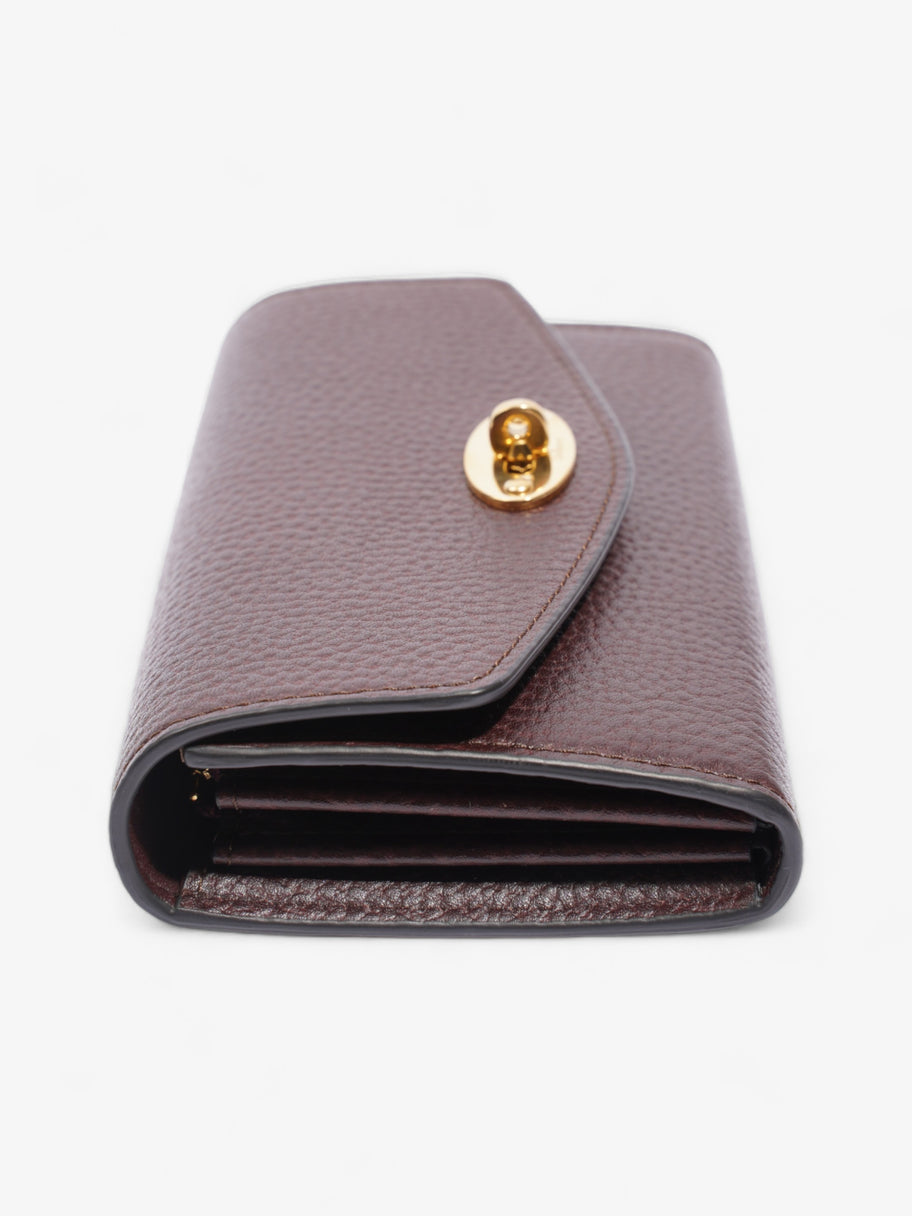 Mulberry Darley Wallet Oxblood Grained Leather Medium Image 4