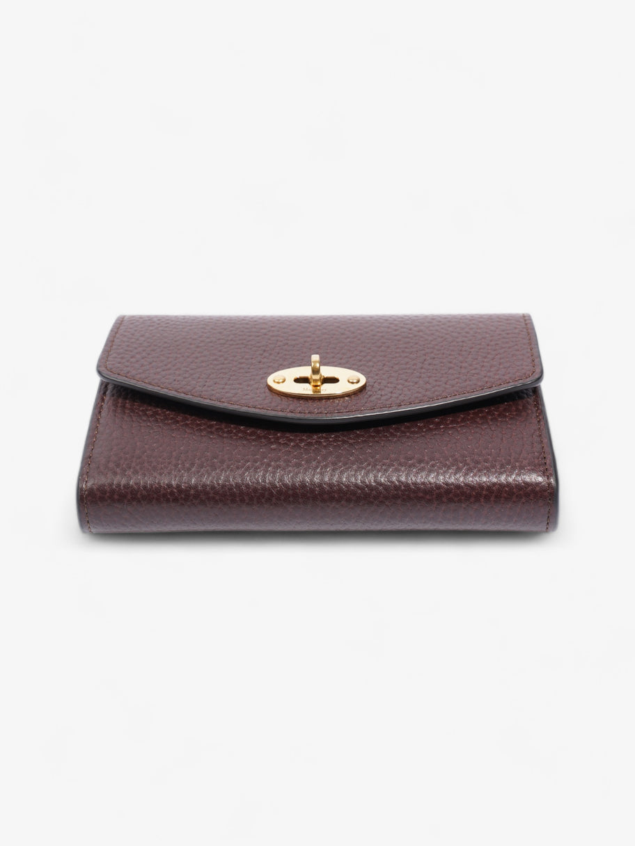 Mulberry Darley Wallet Oxblood Grained Leather Medium Luxe Collective