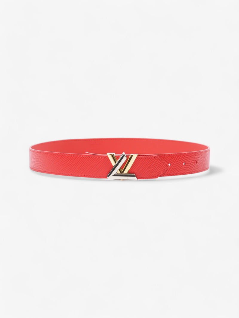  Louis Vuitton Twist Belt Red Epi Leather 80cm 32