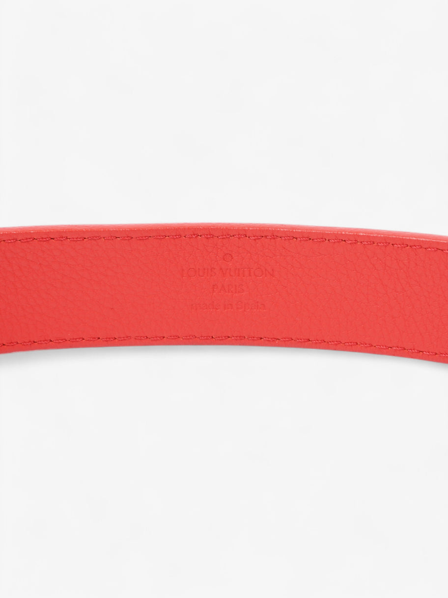 Louis Vuitton Twist Belt Red Epi Leather 80cm 32