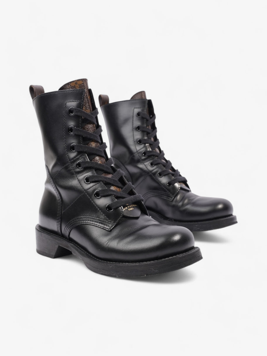 Louis Vuitton Boots Black Leather EU 38 UK 5 Image 2